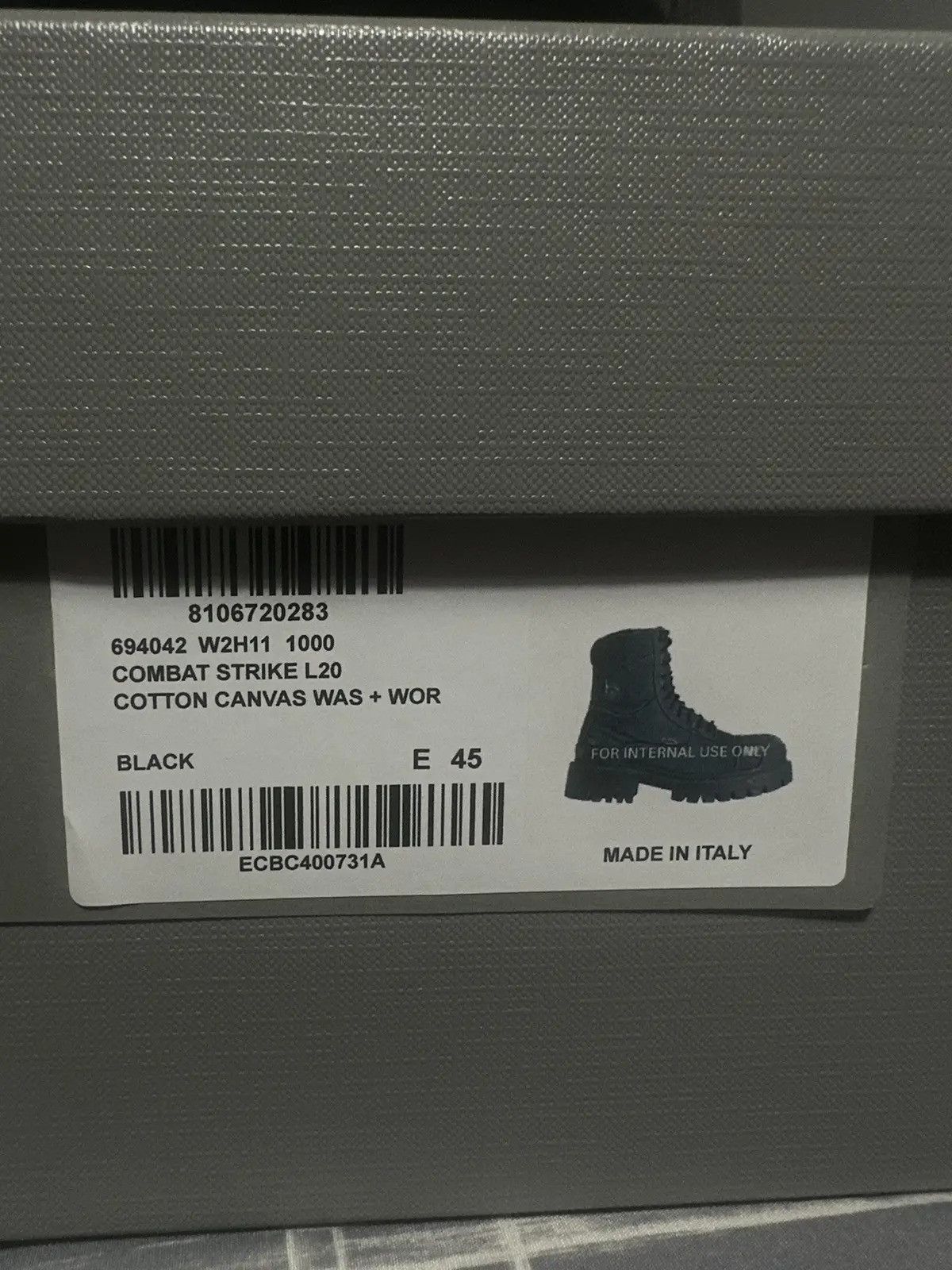 Balenciaga Balenciaga Combat strike boots Size US 12 / EU 45 - 11 Thumbnail