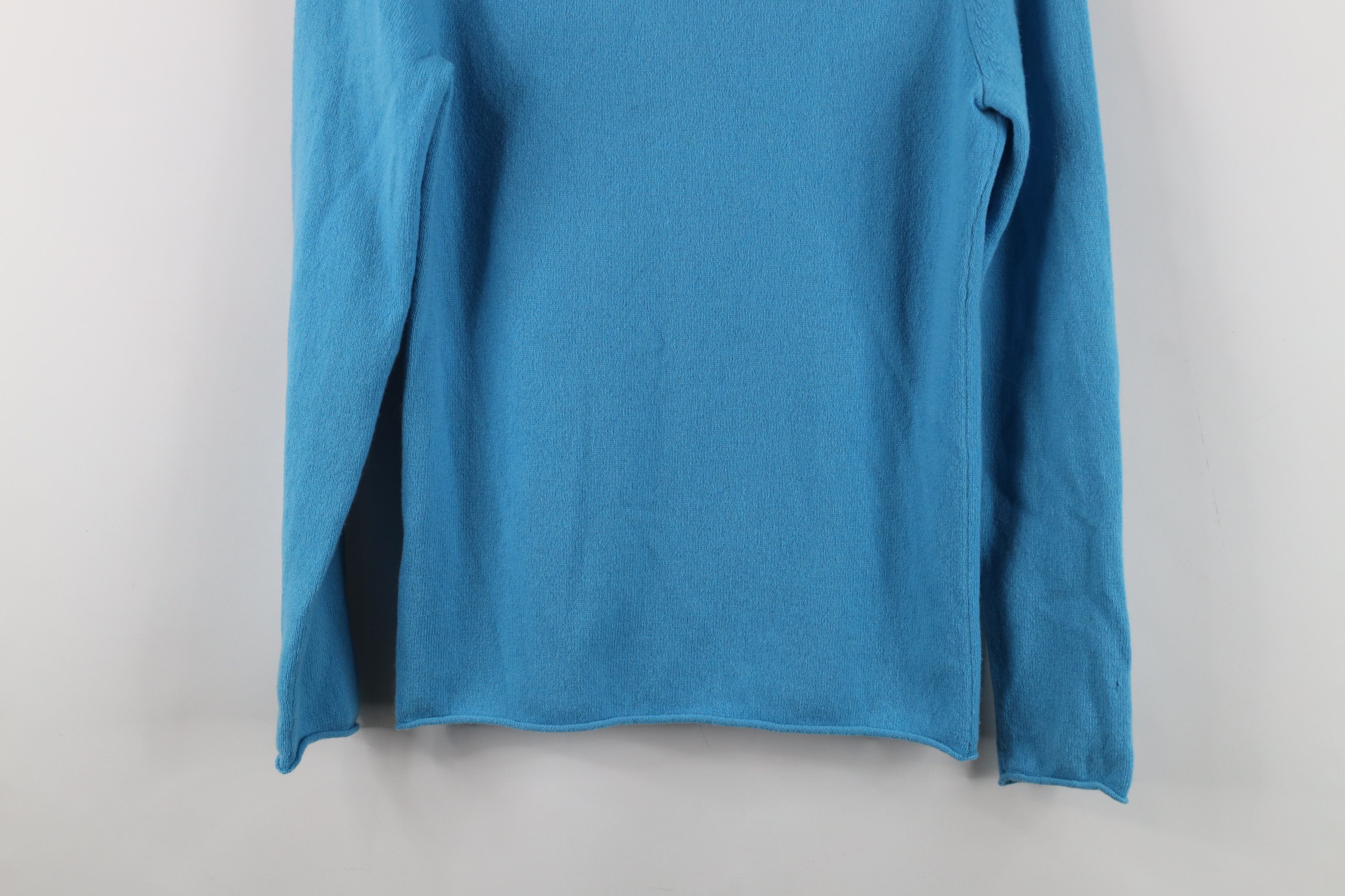 J.Crew Vintage J Crew Blank Soft Cashmere Marled Knit Sweater Blue Size M / US 6-8 / IT 42-44 - 10 Thumbnail
