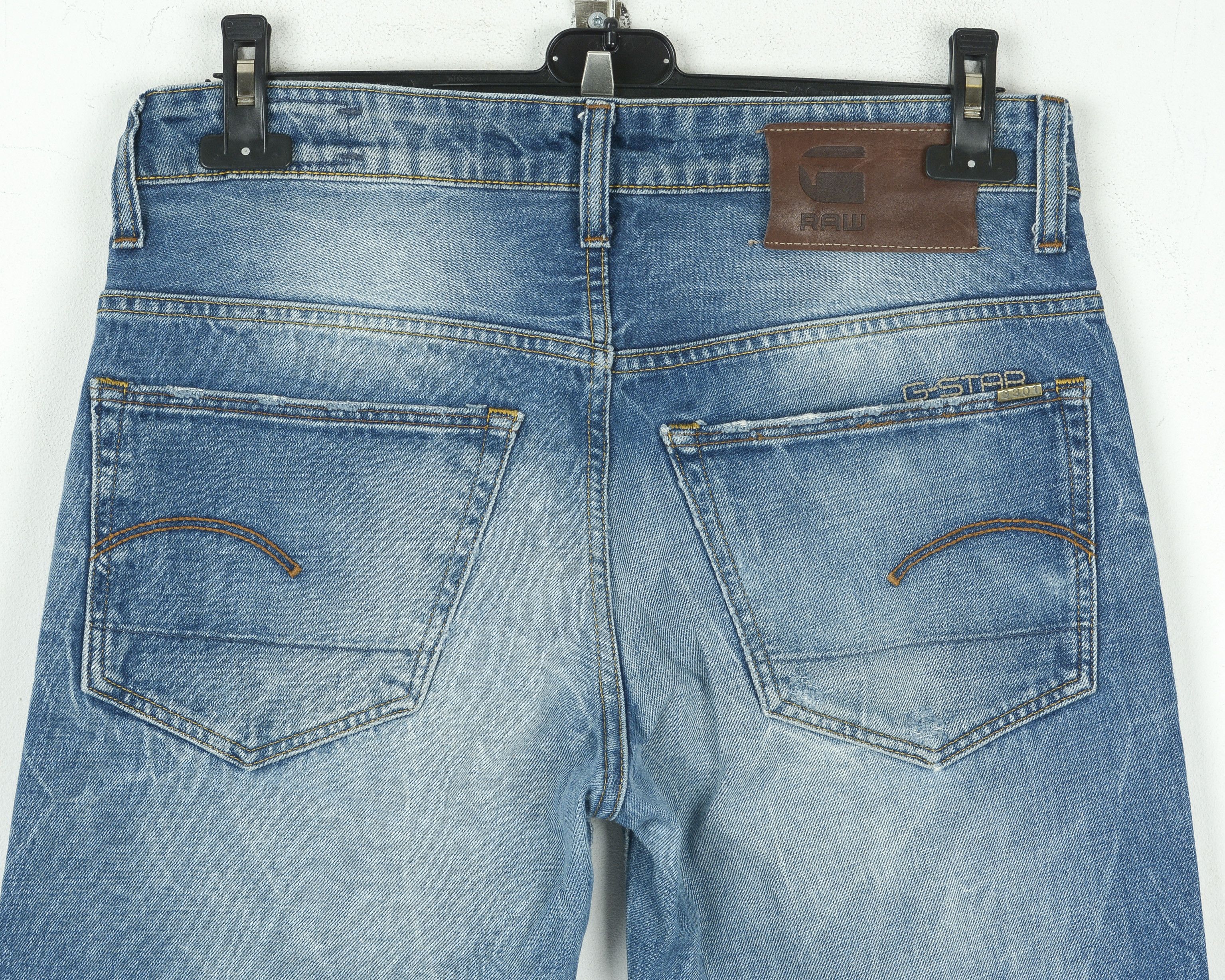 G-Star G STAR RAW Low Tapered W30 L34 Slim Jeans Trousers Straight Size US 30 / EU 46 - 4 Thumbnail