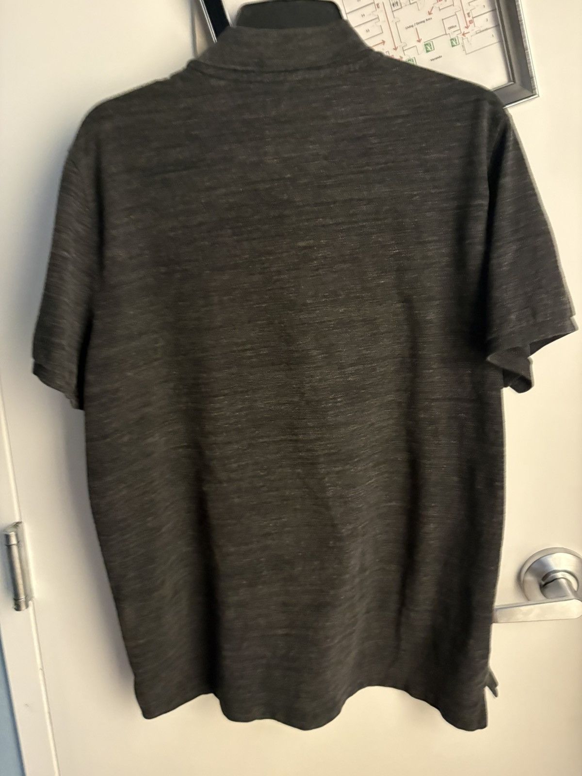 American Eagle Outfitters American Eagle Outfitters Core Flex Dark Gray Polo Size XL Size US XL / EU 56 / 4 - 4 Thumbnail