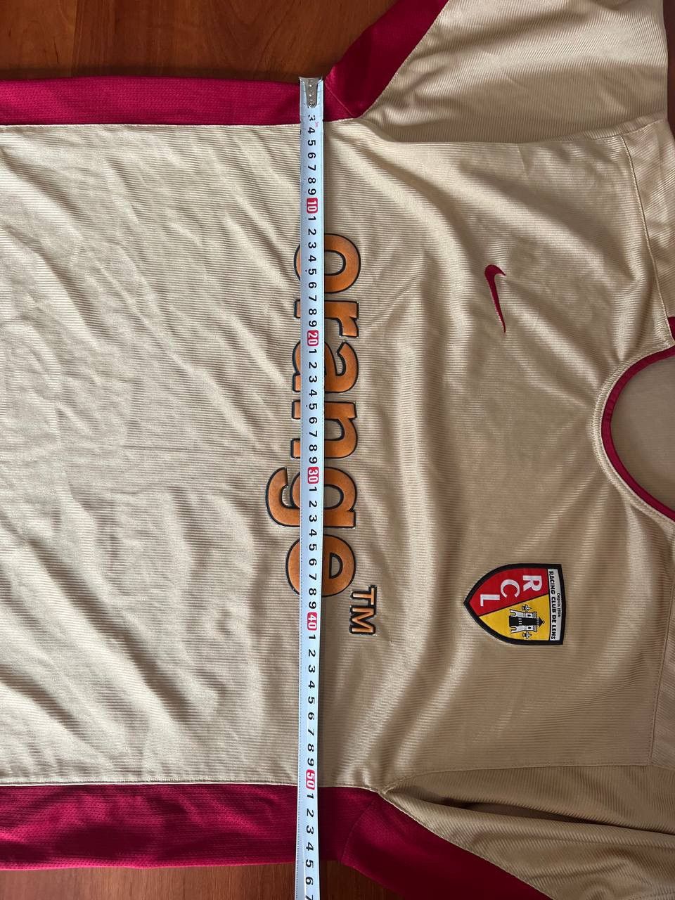 Nike 2003/04 RC LENS HOME SOCCER JERSEY FOOTBALL SHIRT NIKE SZ M Size US M / EU 48-50 / 2 - 19 Thumbnail