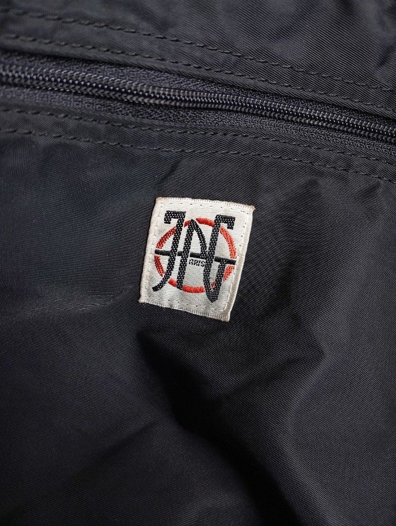 Jean Paul Gaultier Jean Paul Gaultier Embossed Black Nylon 3 Way Bag Size ONE SIZE - 4 Thumbnail