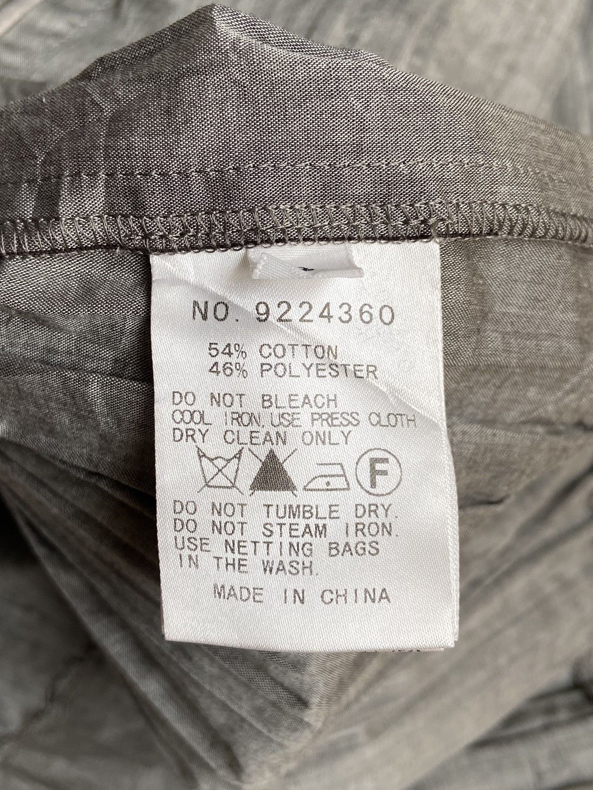 Issey Miyake RITSUKO SHIRAHAMA Grey T-shirt Size XS / US 0-2 / IT 36-38 - 7 Thumbnail