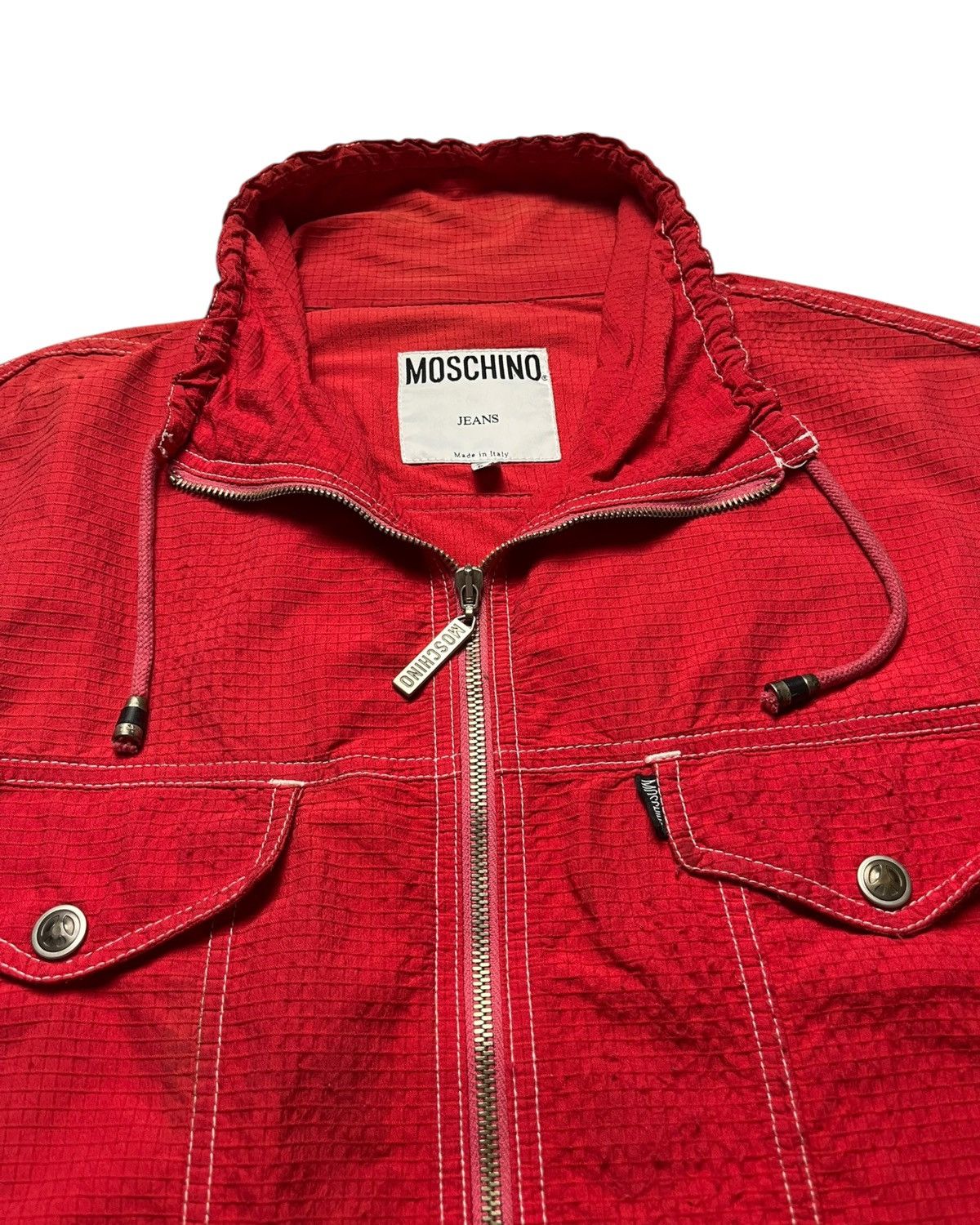 Moschino 1990s Moschino Techno-Trucker Size US L / EU 52-54 / 3 - 4 Thumbnail