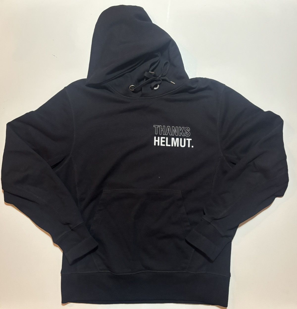 Helmut Lang Helmut Lang Thanks Helmut hoodie Size US M / EU 48-50 / 2 - 1 Thumbnail