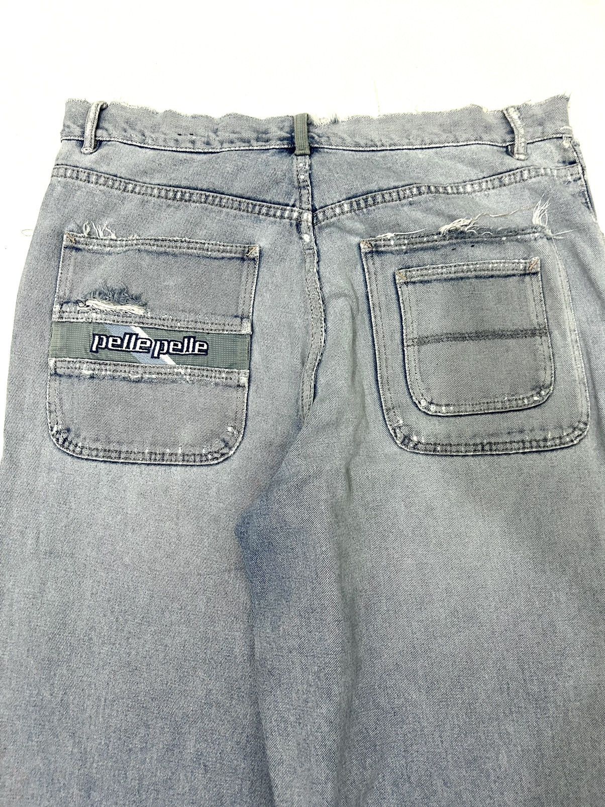 Marc Buchanan × Pelle Pelle Pele Pele Marc Buchanan Distressed Beggy Jeans Size US 36 / EU 52 - 7 Thumbnail