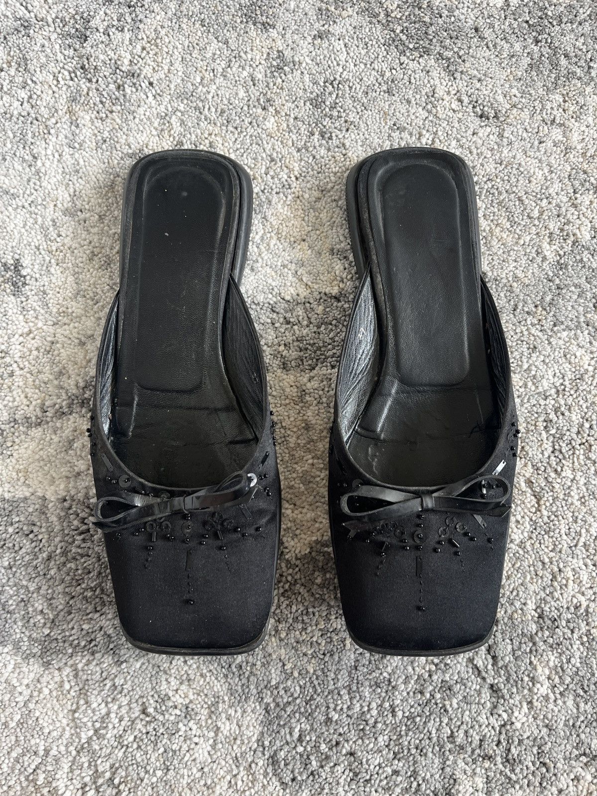Prada Prada 1999 silk mules Size US 7 / IT 37 - 4 Thumbnail
