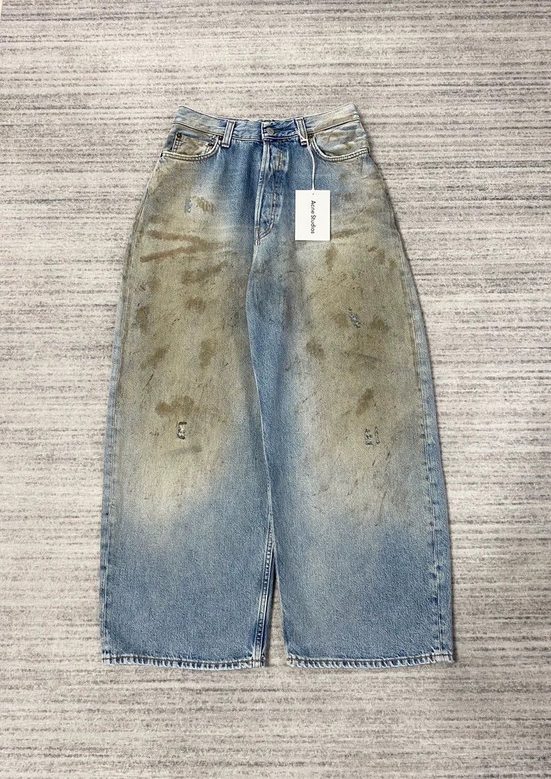 Acne Studios acne studioswide-leg jeans 2503-Nextarrow Size US 26 / EU 42 - 1 Thumbnail