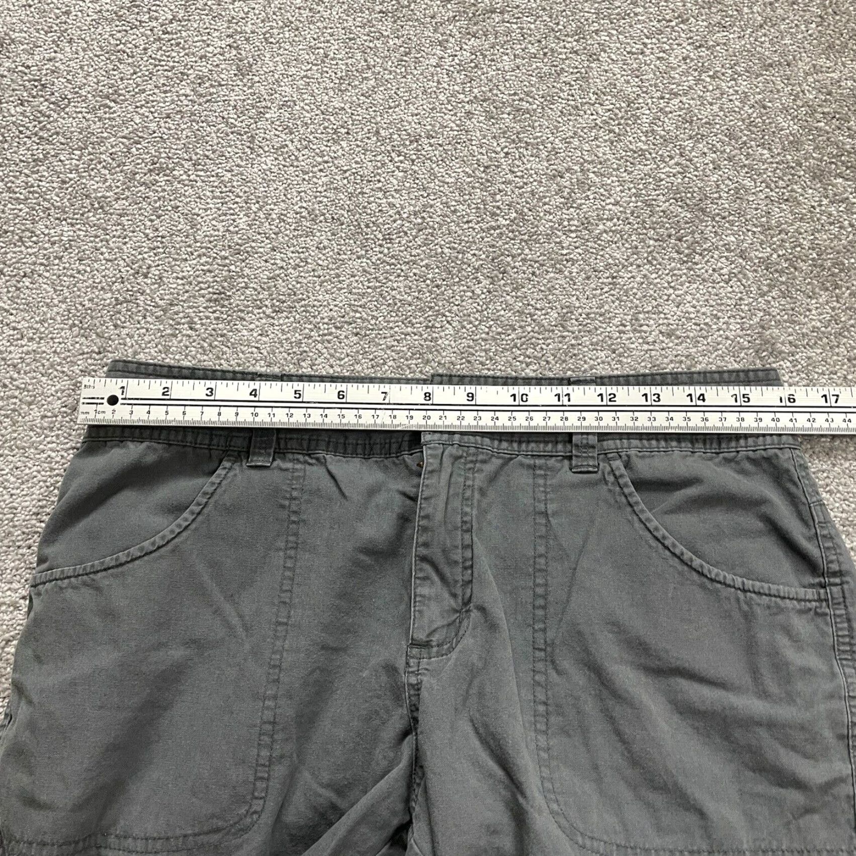 Vintage VINTAGE Columbia Bermuda Shorts Women 10 Gray Cotton High Rise Casual Activewear Summer Size 32" / US 10 / IT 46 - 7 Thumbnail