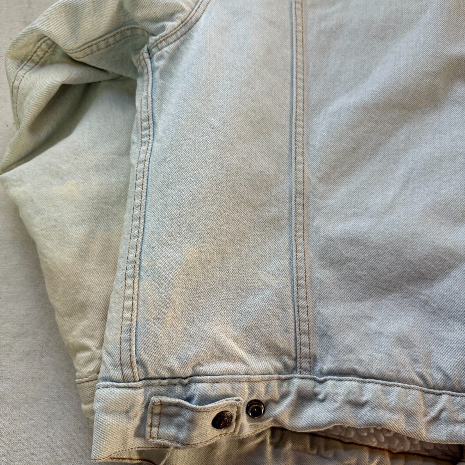 Levi's Vintage 90s Levis Sherpa Lined Denim Jean 527 70609 Jacket M Size US M / EU 48-50 / 2 - 12 Thumbnail