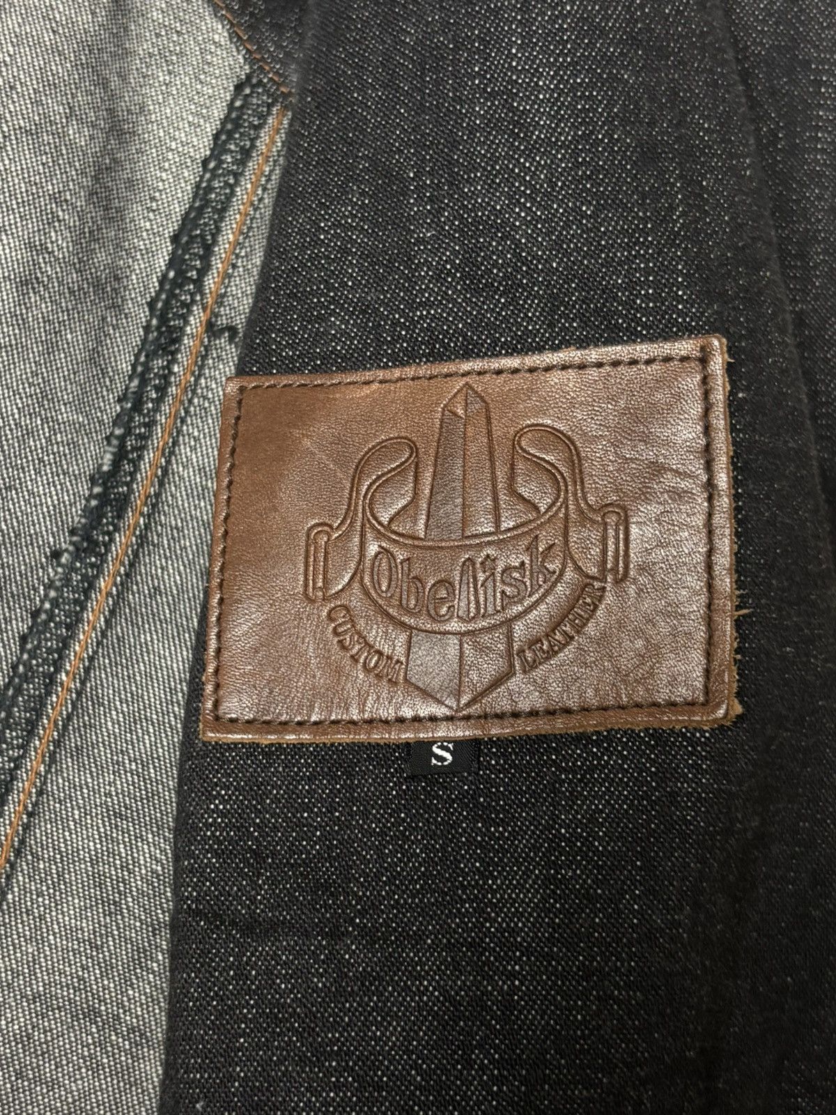 Japanese Brand Obelisk Multi Pocket Denim Jacket Size US S / EU 44-46 / 1 - 4 Thumbnail