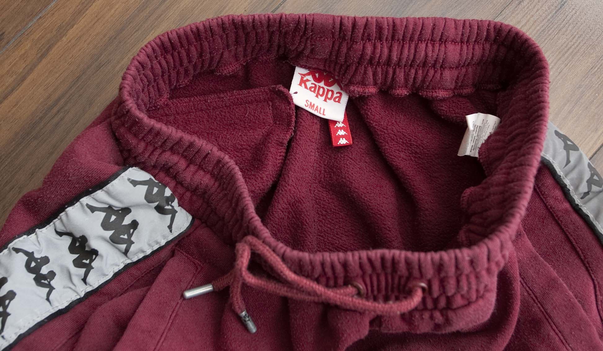 Kappa Kappa Sweatpants Jogger Size S/ 32x28.5 Burgundy Size US 32 / EU 48 - 5 Thumbnail