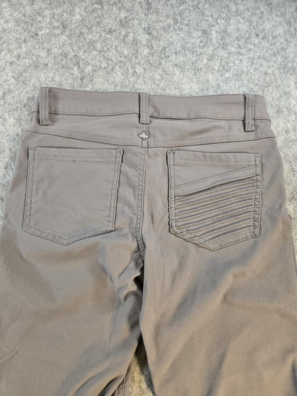 Prana Gorpcore Moto Biker Athleisure Sz4 Skinny Gray Performance Size 27" / US 4 / IT 40 - 9 Thumbnail