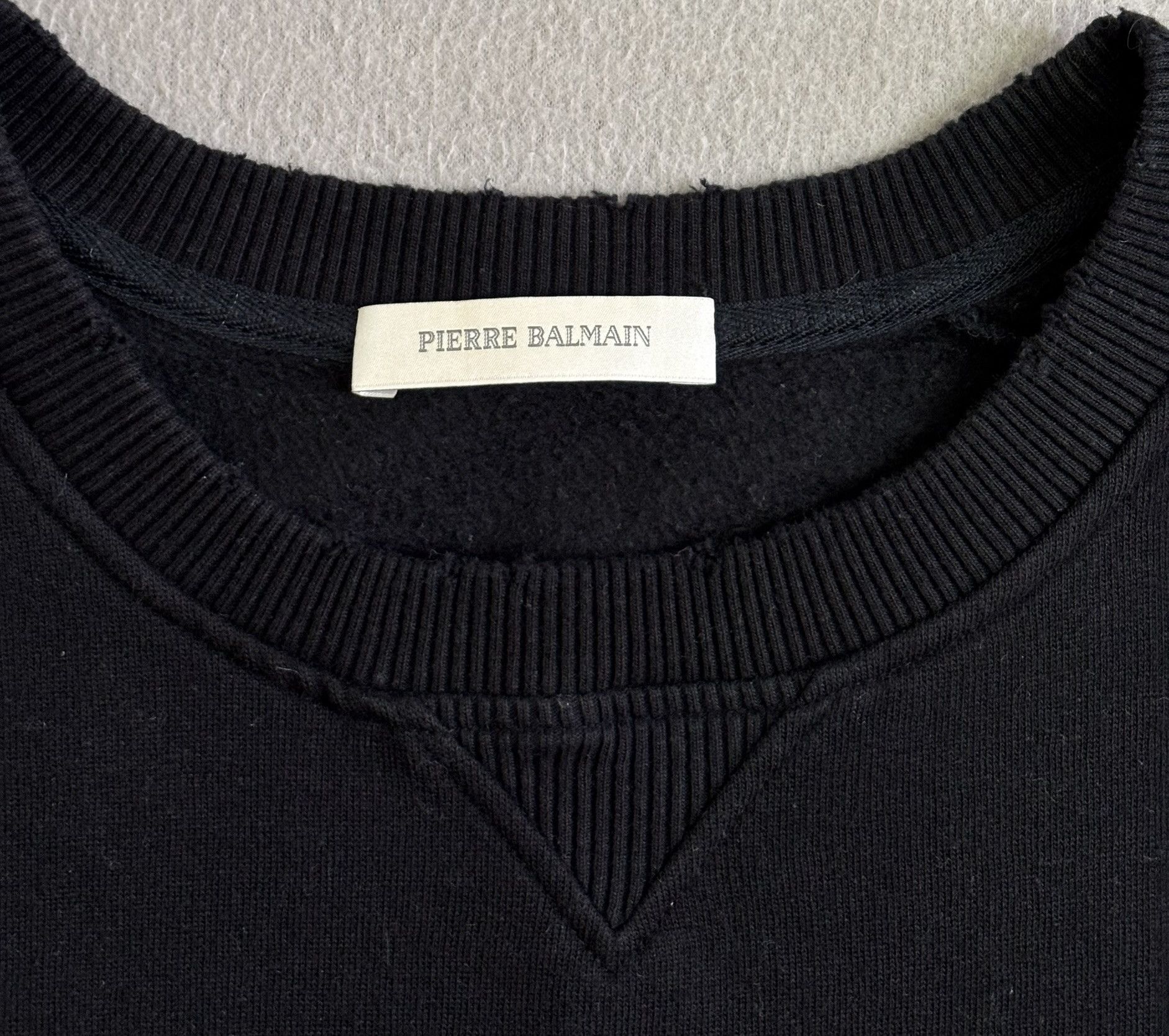 Pierre Balmain Pierre Balmain black sweatshirt size 48 Size US S / EU 44-46 / 1 - 10 Thumbnail
