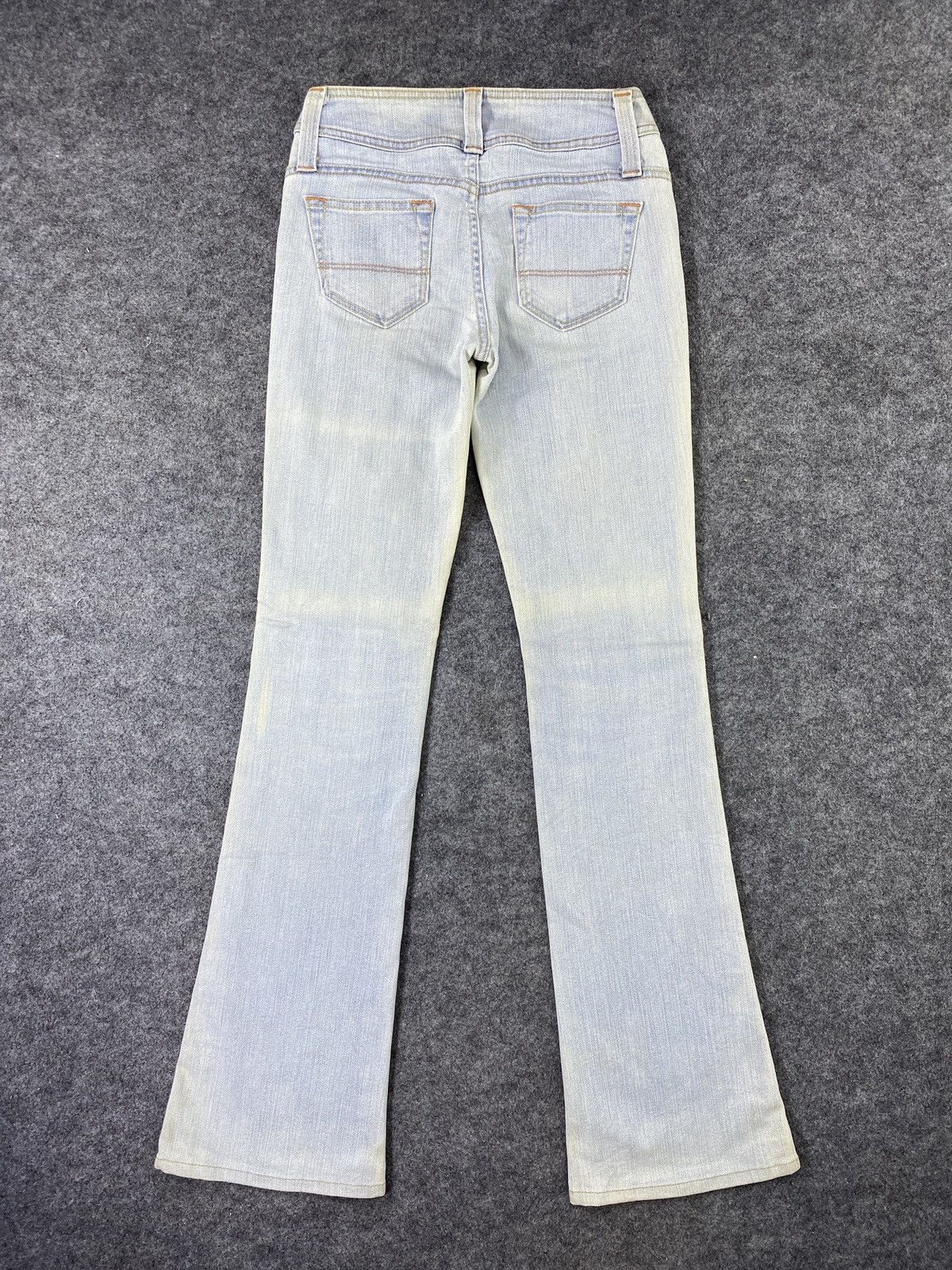 Japanese Brand × Jean Brappers Flare Blue Wash Jeans - J1049 Size 26" / US 2 / IT 38 - 4 Thumbnail