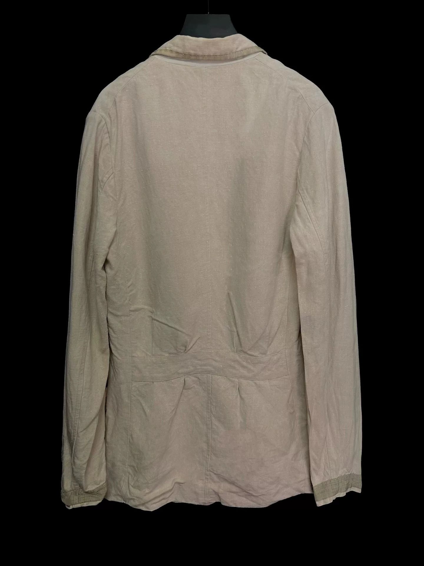 Casey Vidalenc Vintage Linen Silk Coat