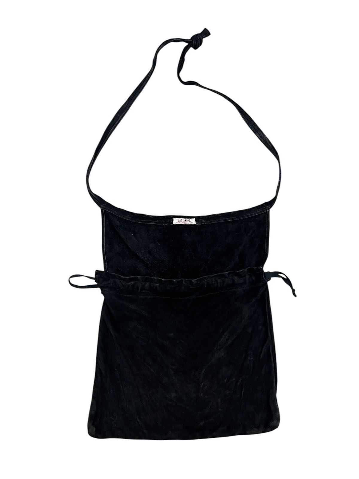 Japanese Brand × Leather × PHIGVEL MAKERS & Co. Jantiques by Phigvel Makers Leather Apron Bag Size ONE SIZE - 6 Thumbnail