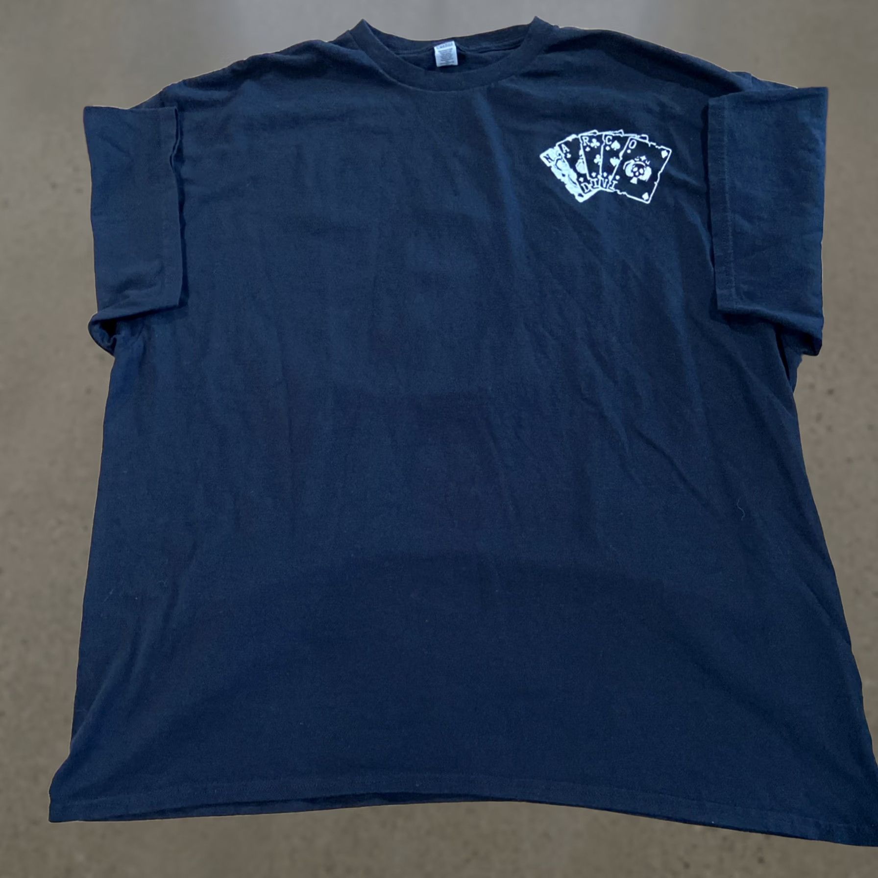 Vintage Narcotics Division T Shirt Jokers Black 2XL Mens Short Sleeve Crew Neck Band Punk Rock HC OC Size US XXL / EU 58 / 5 - 1 Thumbnail
