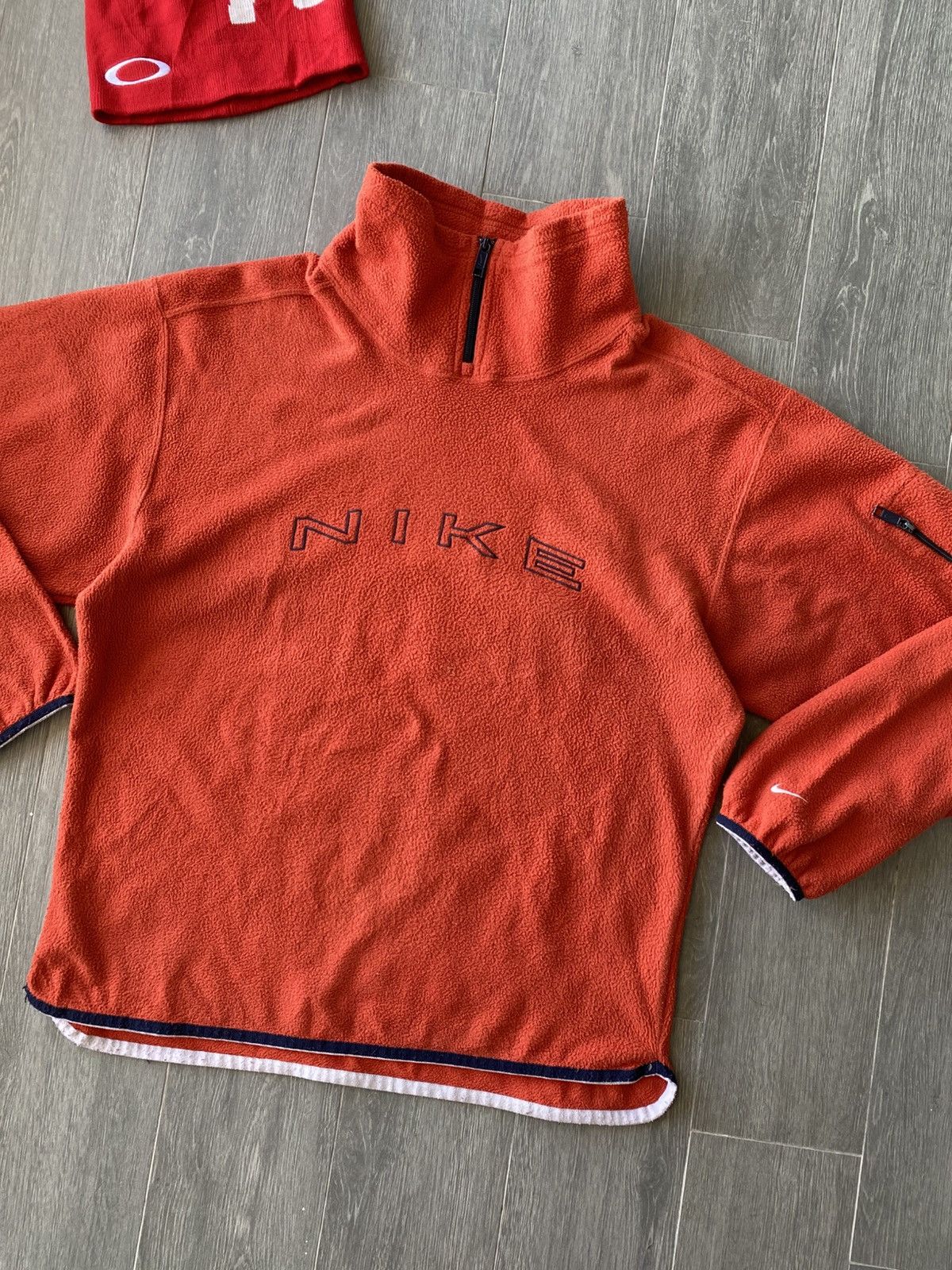 Nike × Nike ACG × Vintage Vintage Nike SpellOut Fleece Pullover Size US M / EU 48-50 / 2 - 4 Thumbnail