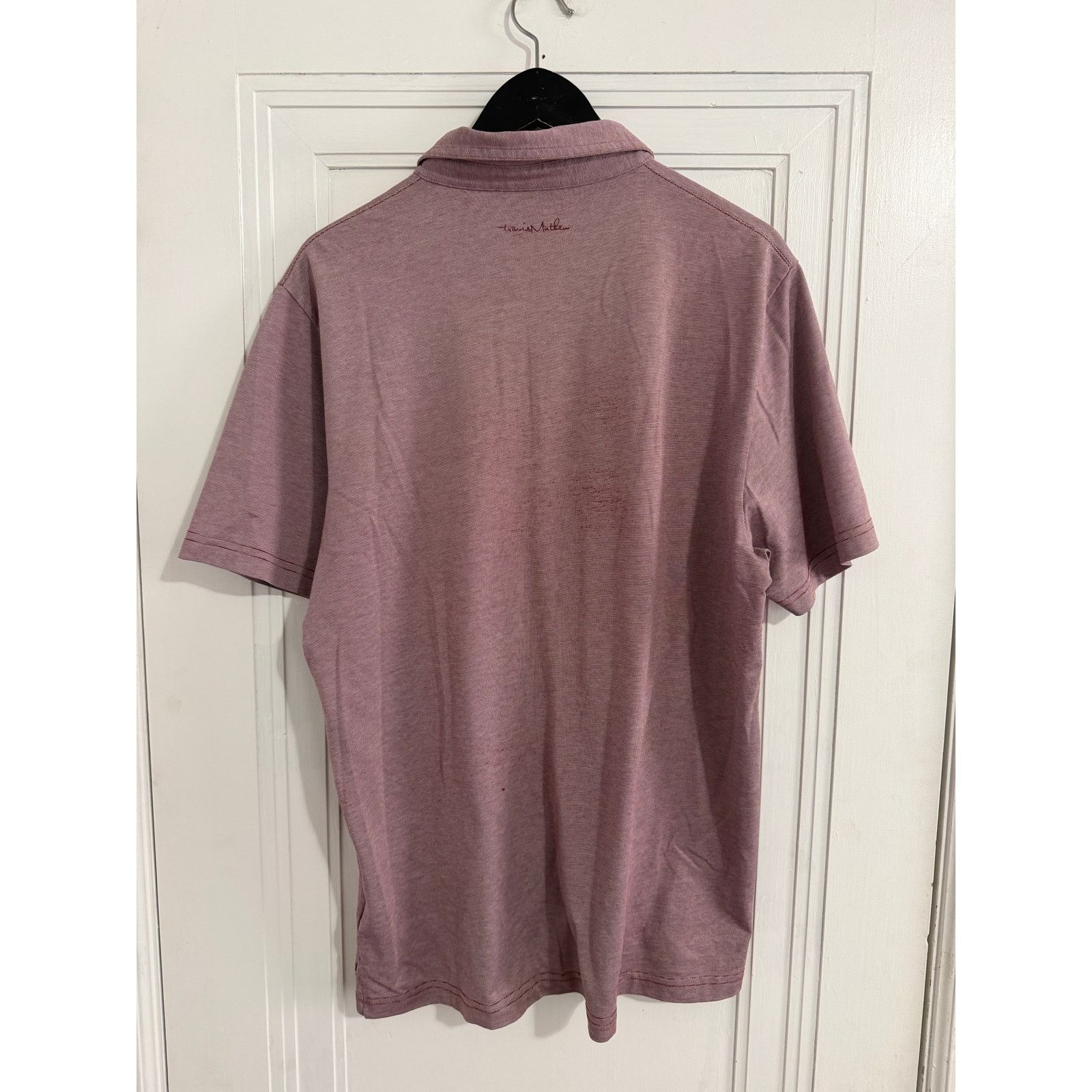 TravisMathew TravisMathew Dusty Red Golf Polo Men's Size Large Size US L / EU 52-54 / 3 - 5 Thumbnail