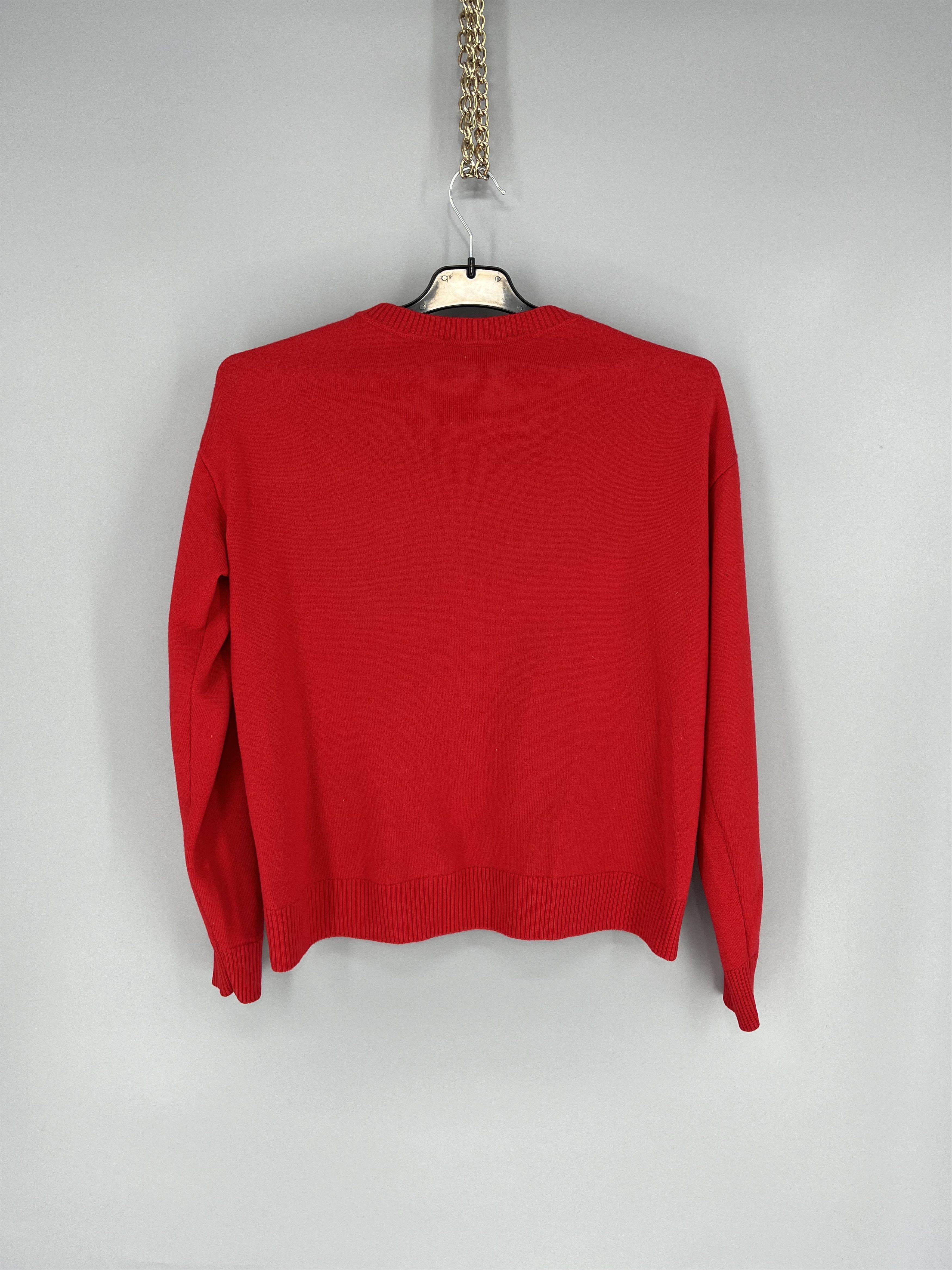 Moschino Vintage Drink 335ml Moschino Sweater 100 Wool Lana Size S / US 4 / IT 40 - 13 Thumbnail