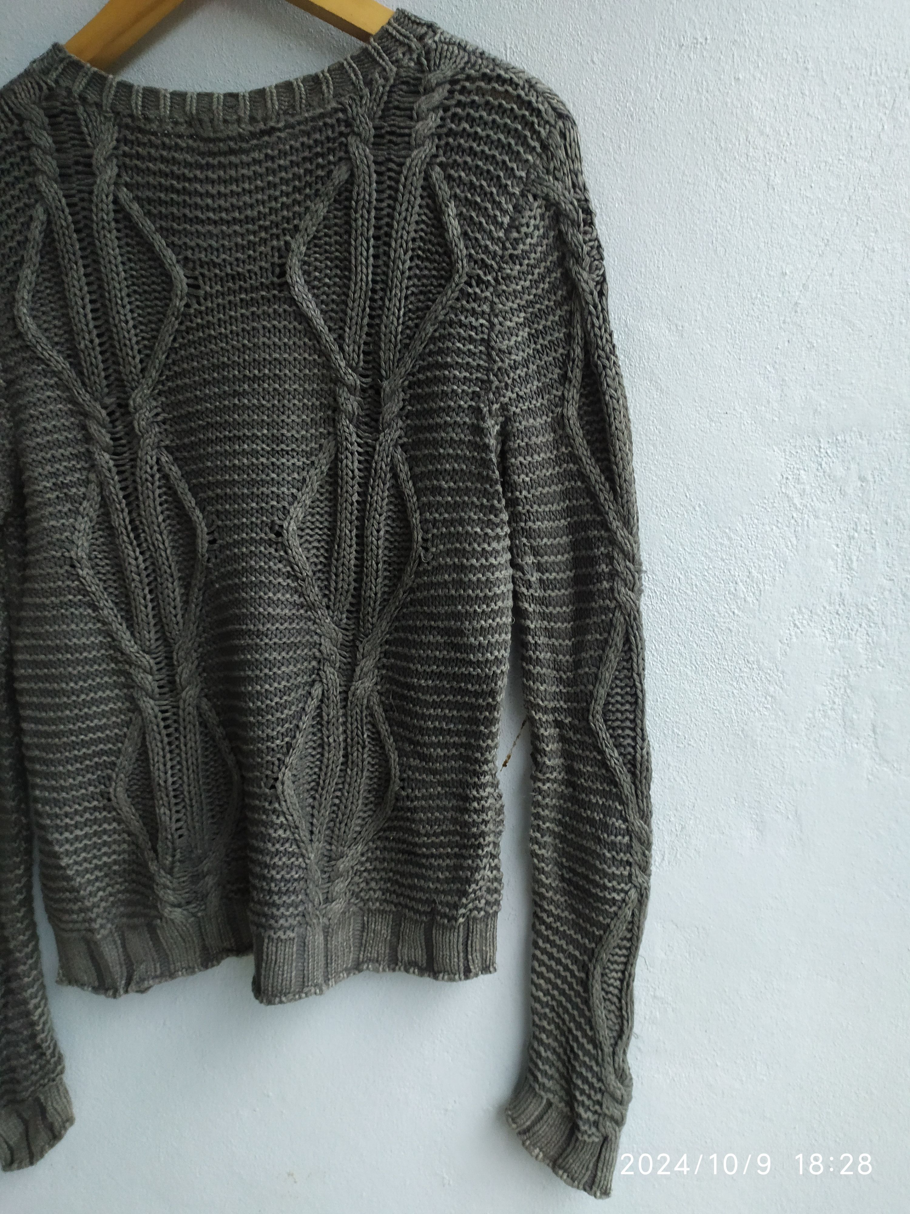 20471120 × If Six Was Nine × Japanese Brand Japanese Moussy Mesh knit Long. Sleeve Shirt Size US S / EU 44-46 / 1 - 8 Thumbnail