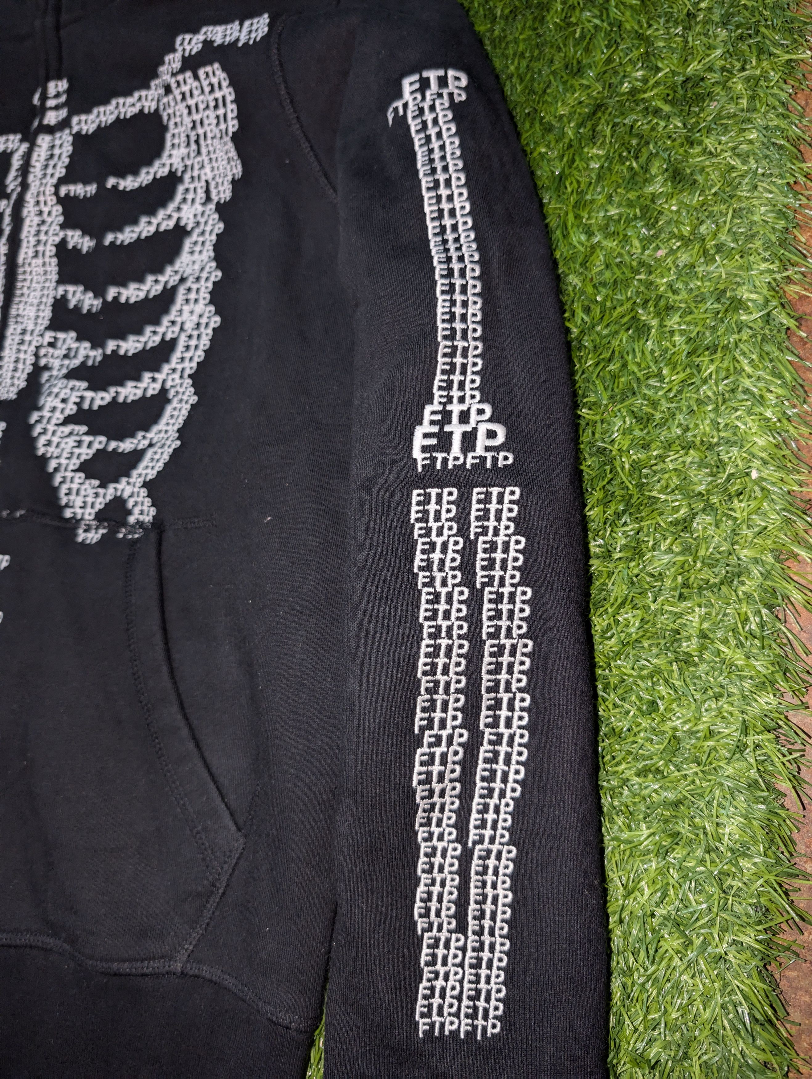Fuck The Population FTP Skeleton Full Zip Hoodie Black Size US S / EU 44-46 / 1 - 3 Thumbnail