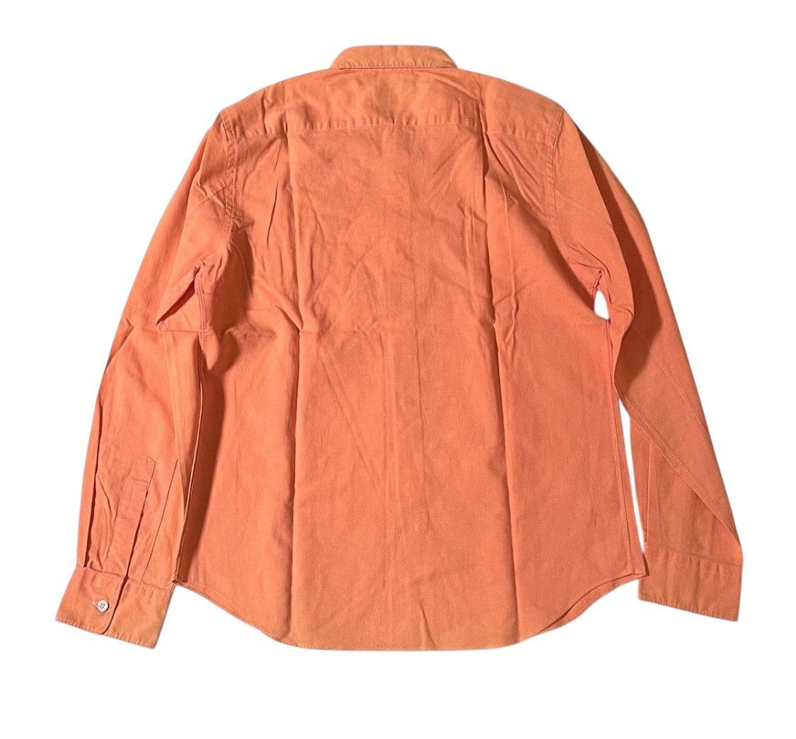 Comme des Garcons Vintage cdg homme plus light orange button up shirt Size US L / EU 52-54 / 3 - 8 Thumbnail