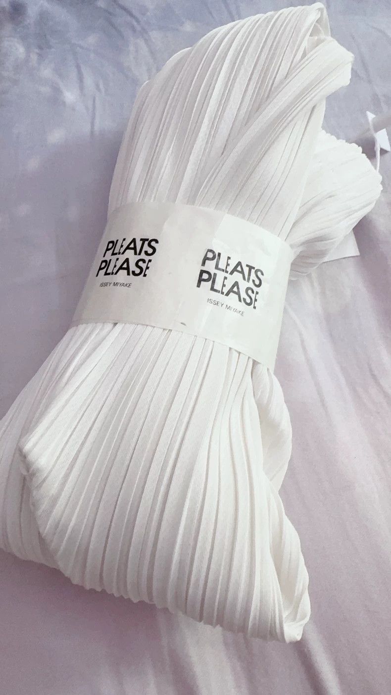 Issey Miyake issey miyake size:2 White straight-leg trousers Size 42" / US 20 - 6 Thumbnail