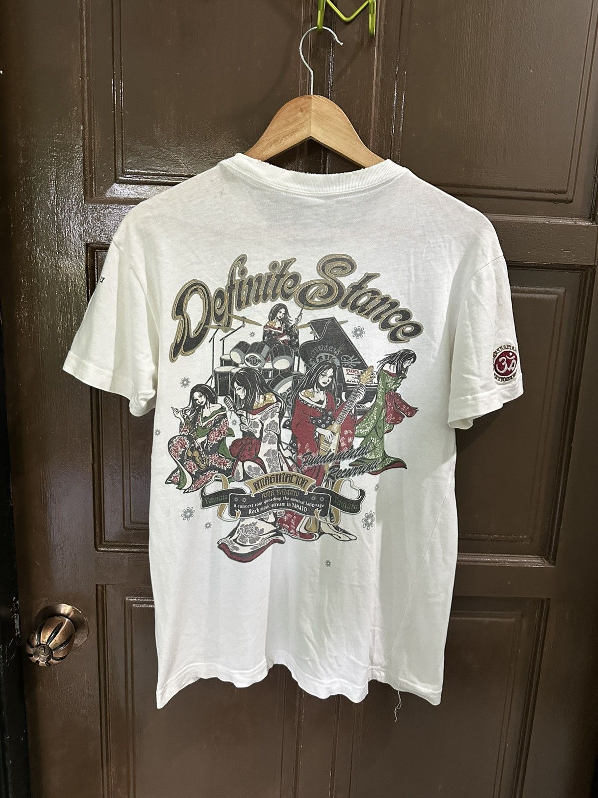 Japanese Brand Vintage Definite Stance Yamato music White Shirt Size US M / EU 48-50 / 2 - 1 Thumbnail