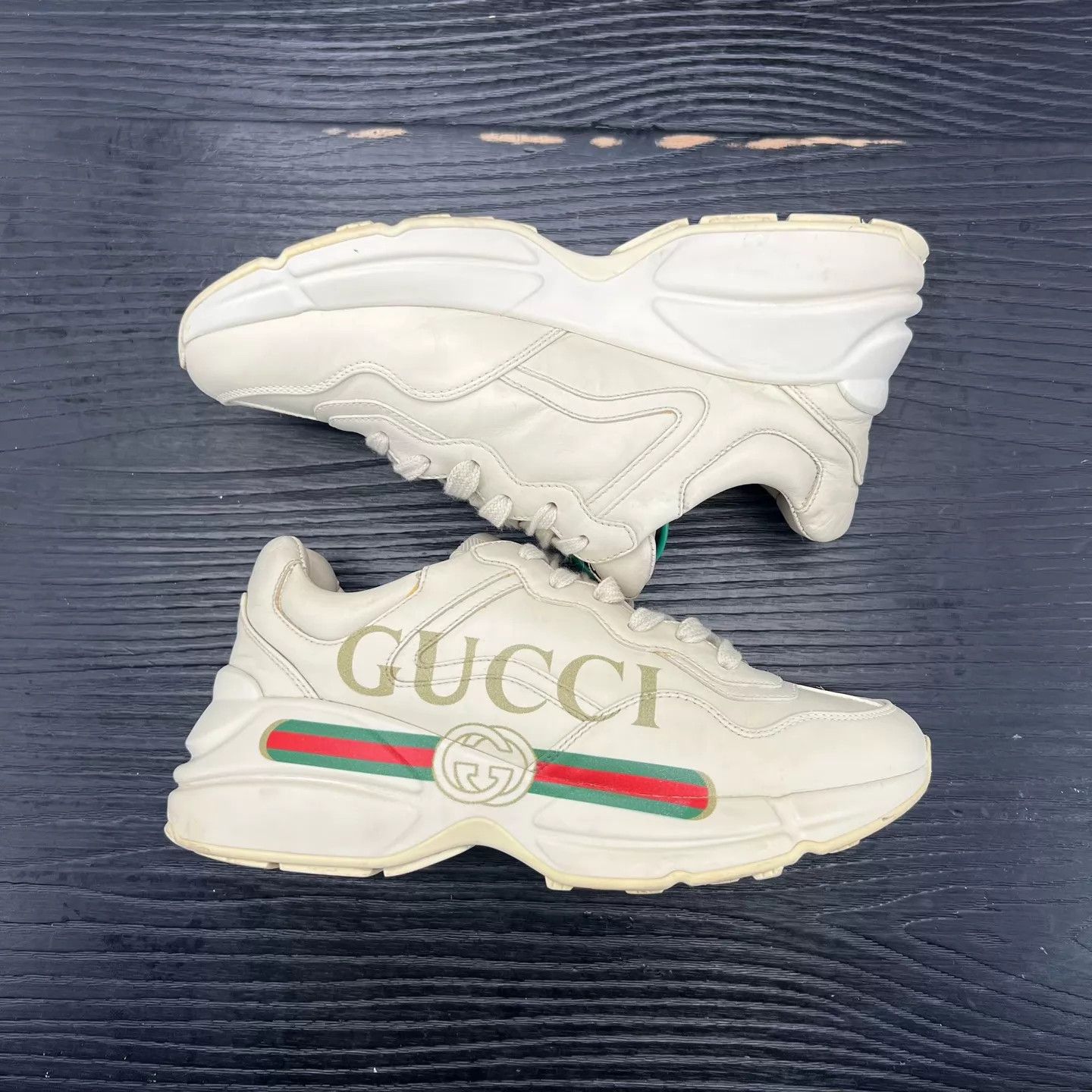 Gucci Women's Gucci Rhyton Belt Sneaker 36.5 Size US 6 / IT 36 - 7 Thumbnail