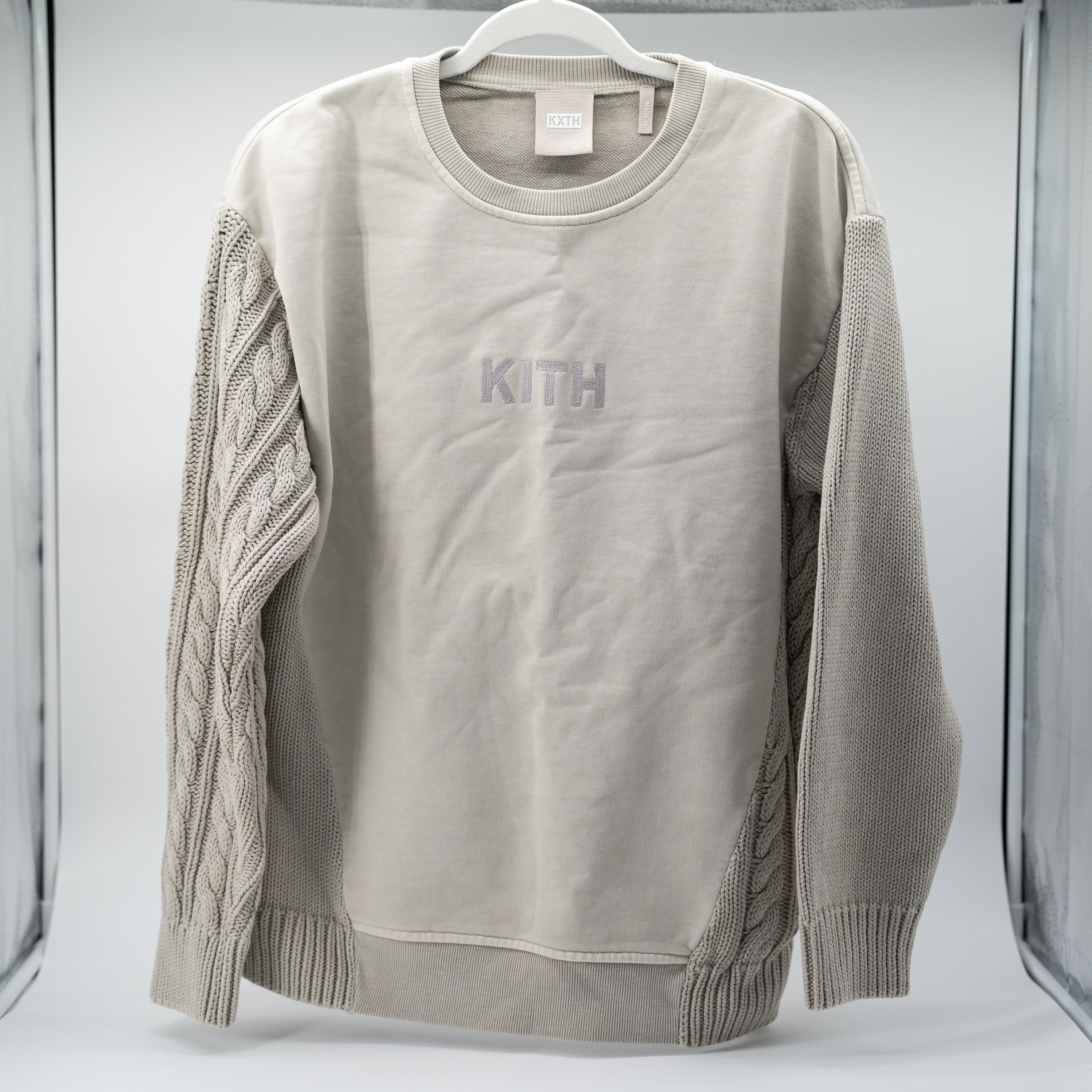 Kith size S - Kith Combo Knit Crewneck Pyramid Size US S / EU 44-46 / 1 - 1 Thumbnail
