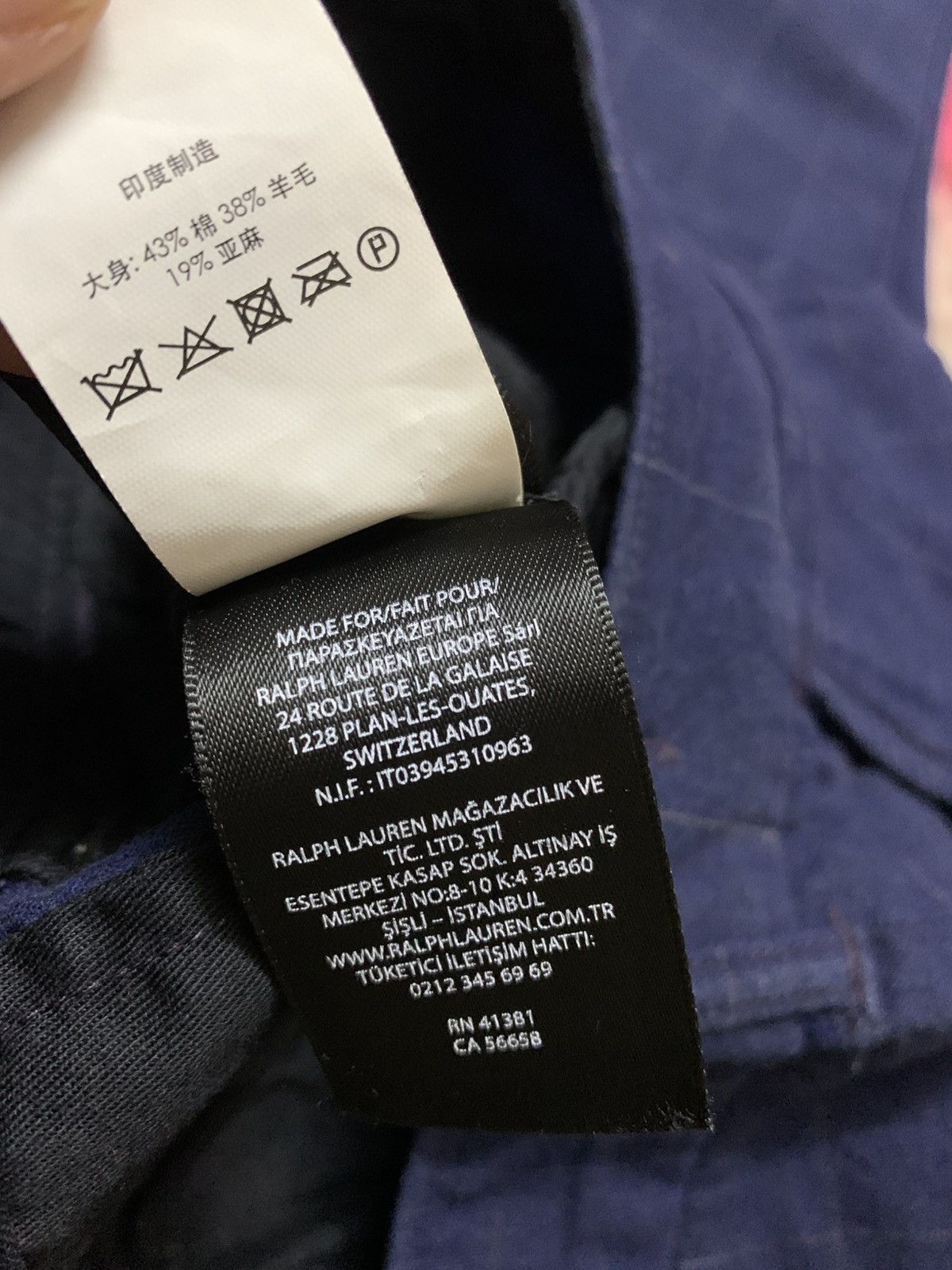 RRL Ralph Lauren RRL Double Pleat Navy Check Pants Vintage Style Size US 32 / EU 48 - 9 Thumbnail