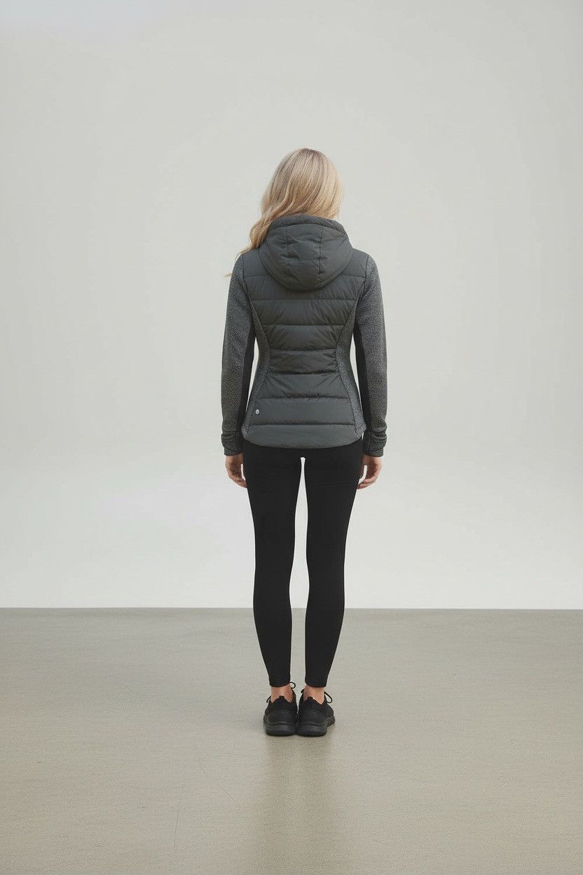 Lululemon Lululemon Fluff Off Pullover Black with Grey Goose Down Sz 6 Size S / US 4 / IT 40 - 9 Thumbnail
