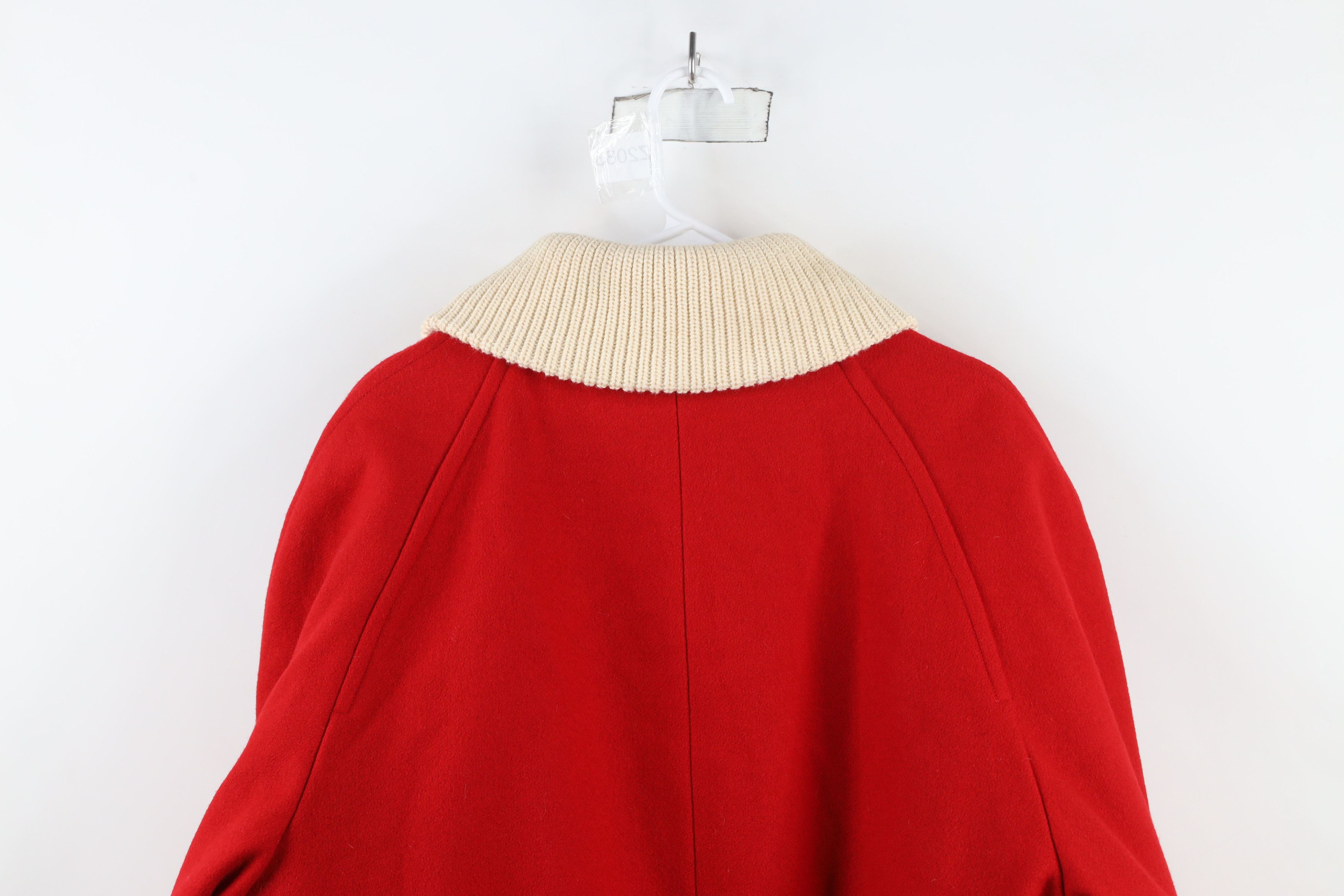 Vintage Vintage 60s Streetwear Lined Wool Shawl Bomber Jacket USA Size US XL / EU 56 / 4 - 13 Thumbnail