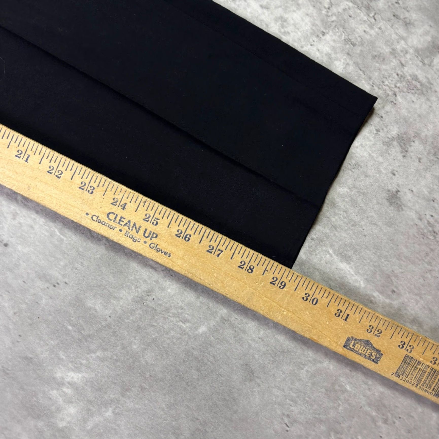 Ralph Lauren Ralph Lauren Collection Black Trousers High Rise Straight Leg Size 4 Women Pants Wool 29in Inseam Flat Front Beaded Accents Classic Dress Pants Size 27" / US 4 / IT 40 - 5 Thumbnail