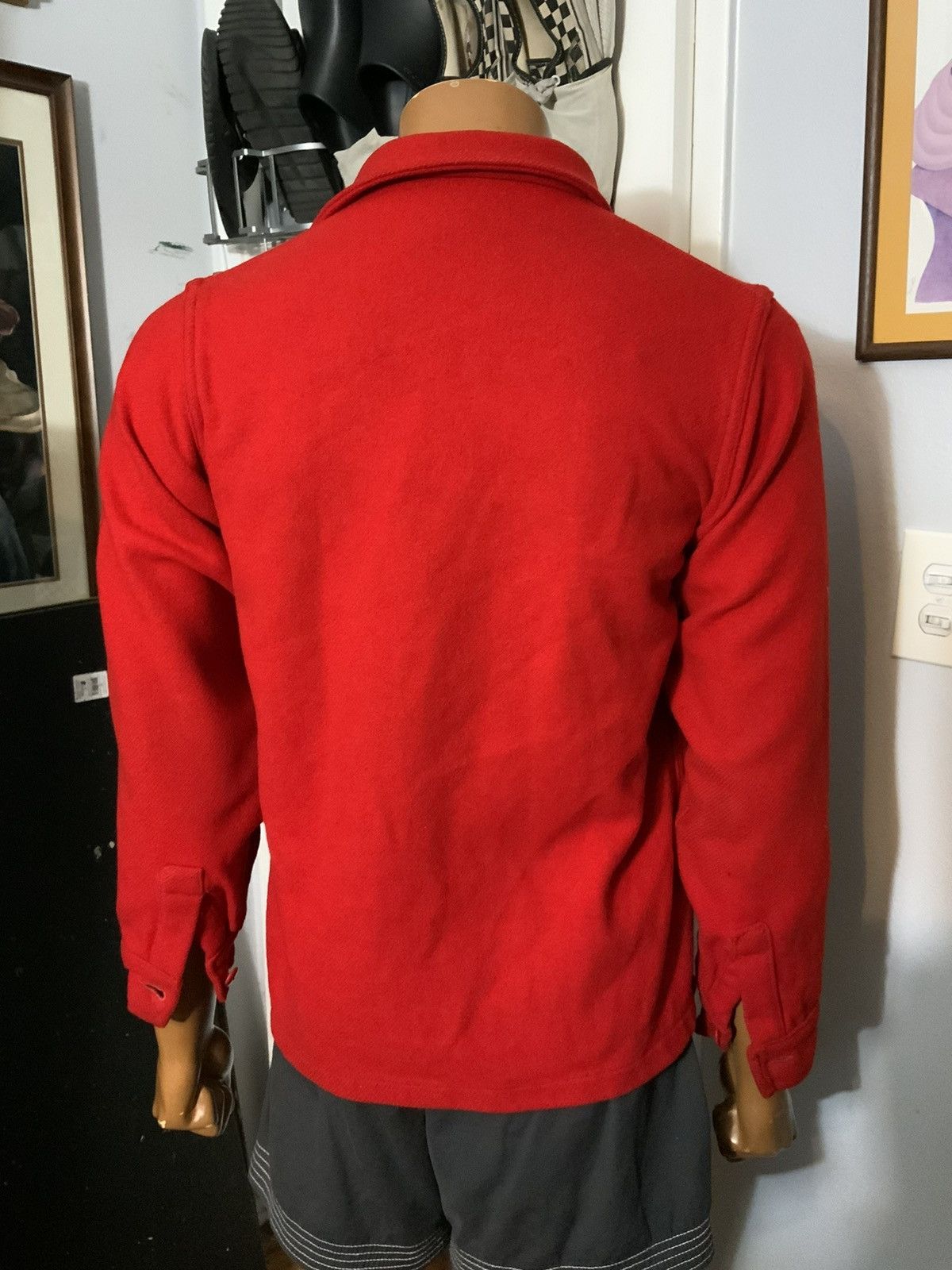 Vintage Vintage BSA Boy Scouts Wool Uniform Shacket Shirt Jacket Size US S / EU 44-46 / 1 - 12 Thumbnail