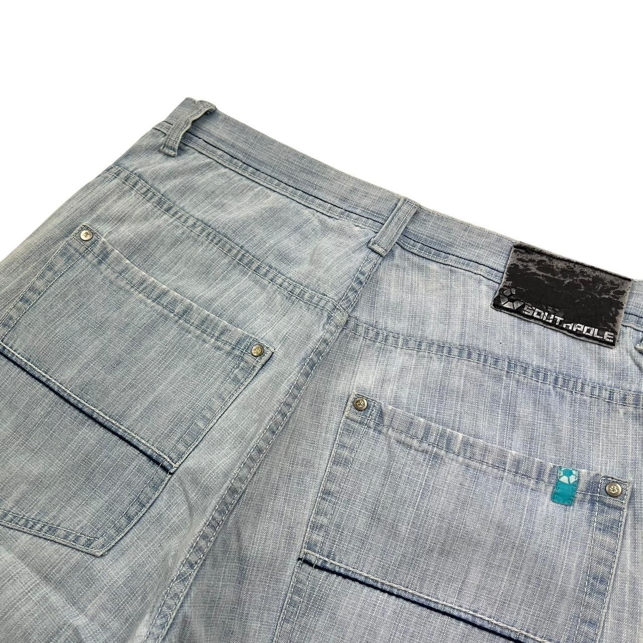 Southpole Vintage Southpole Light Wash Denim Shorts / Jorts - Waist 34 Size US 34 / EU 50 - 3 Thumbnail