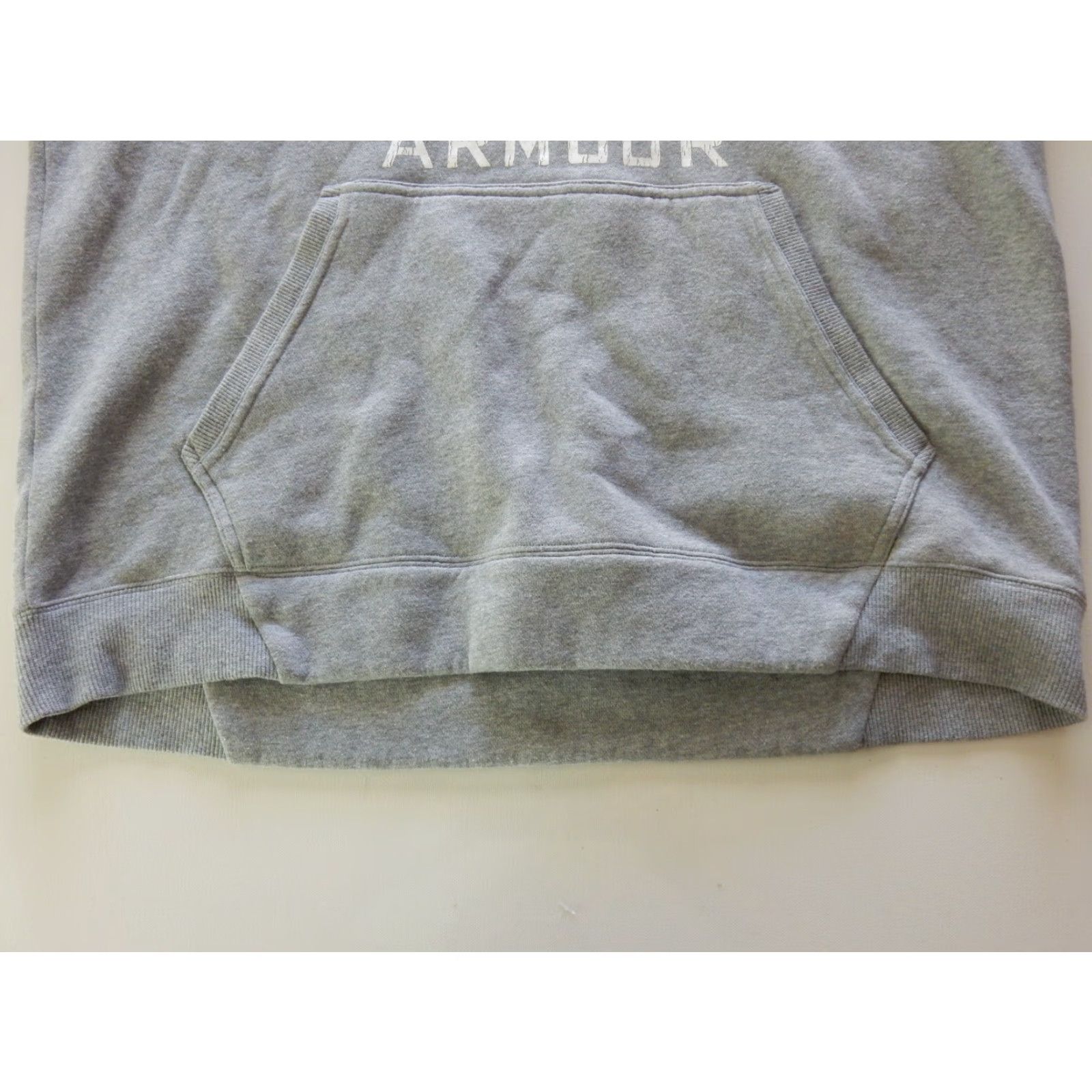Under Armour VINTAGE Under Armour Men's Pullover Sweater Size L Gray Hunting Cotton Blend Size US L / EU 52-54 / 3 - 2 Thumbnail