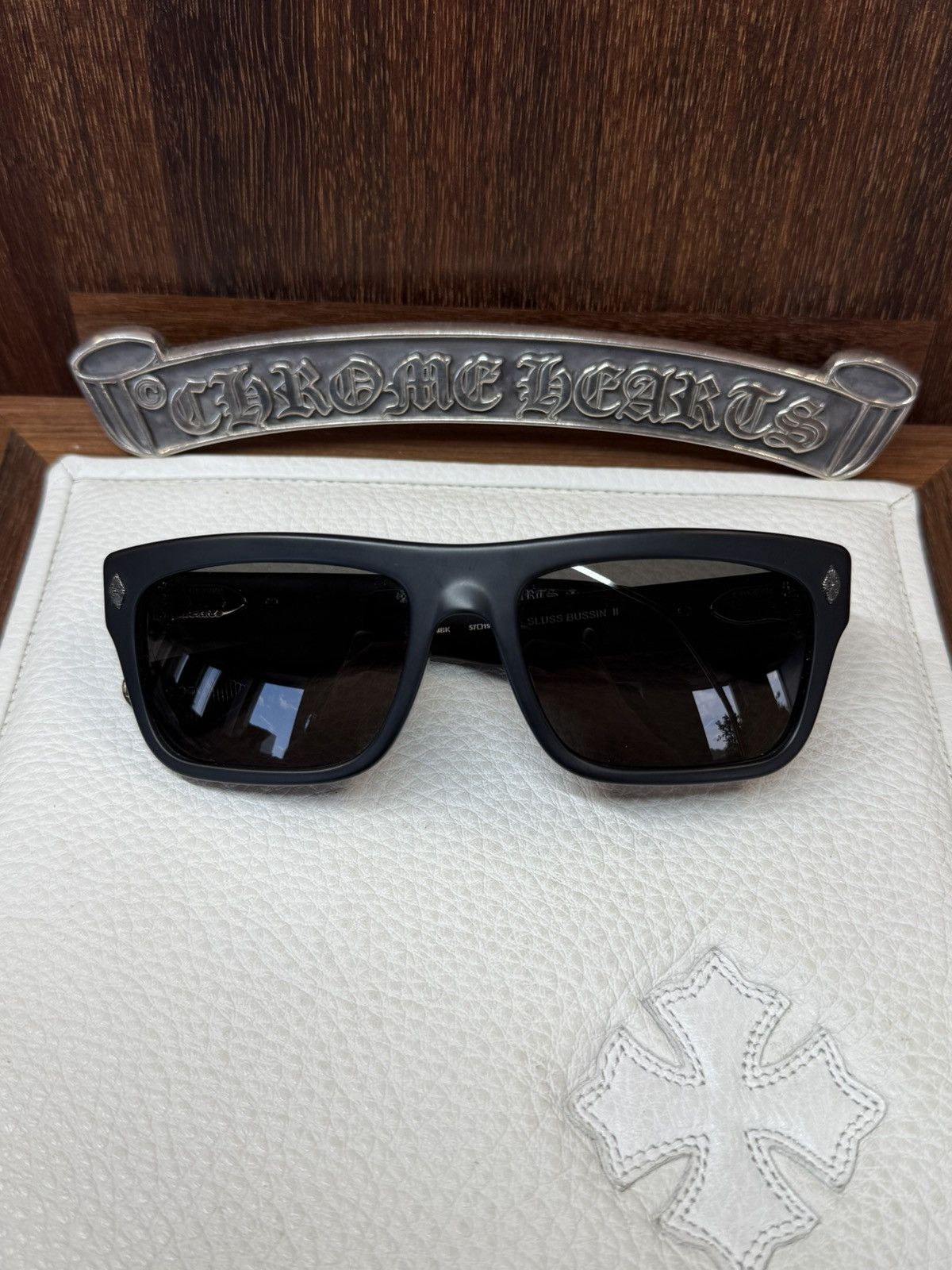 Chrome Hearts Chrome Hearts Sluss Bussin II Sunglasses Size ONE SIZE - 3 Thumbnail