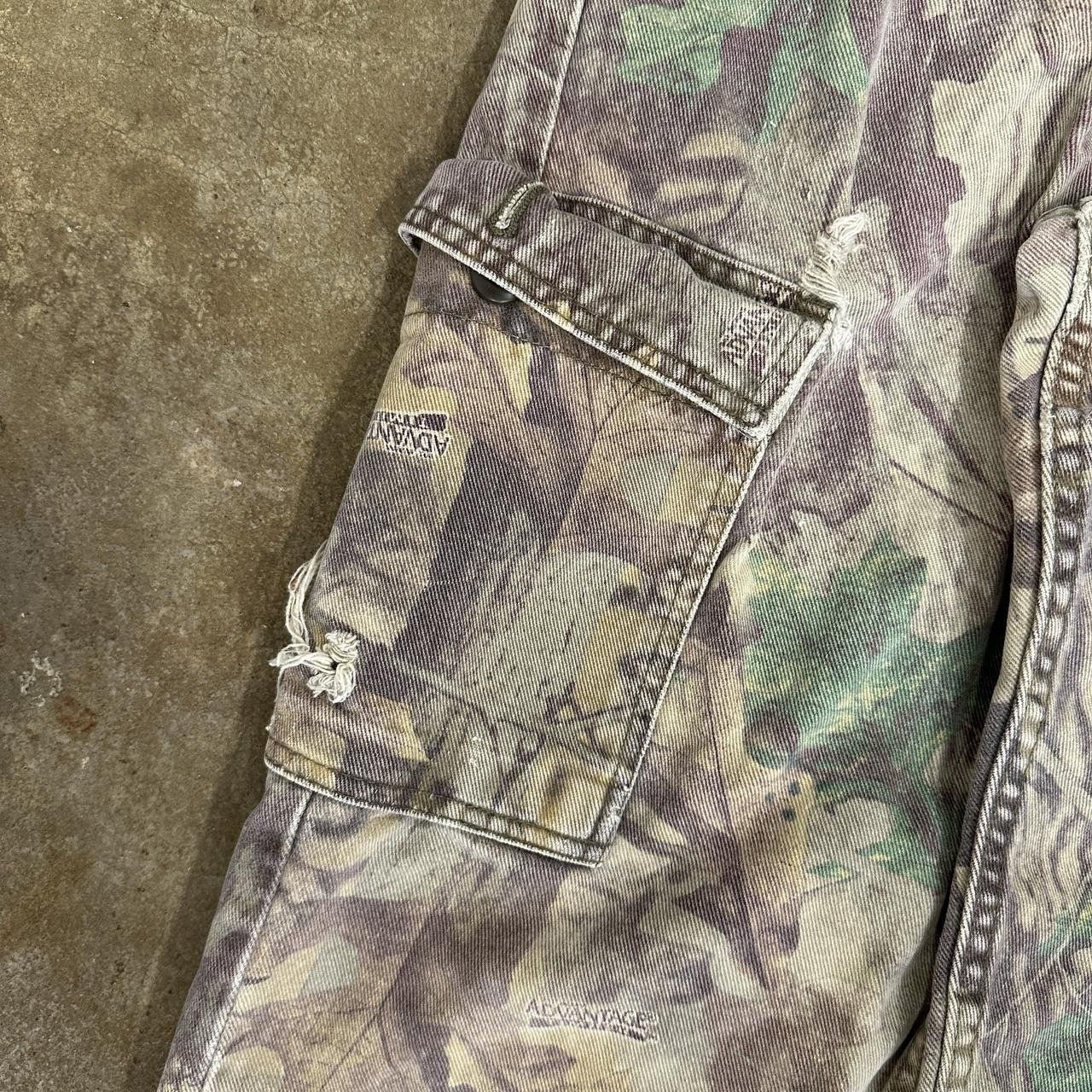 Wrangler Y2K Wrangler Faded Purple Camo Wide Leg Pants 36 x 29 Size US 36 / EU 52 - 5 Thumbnail