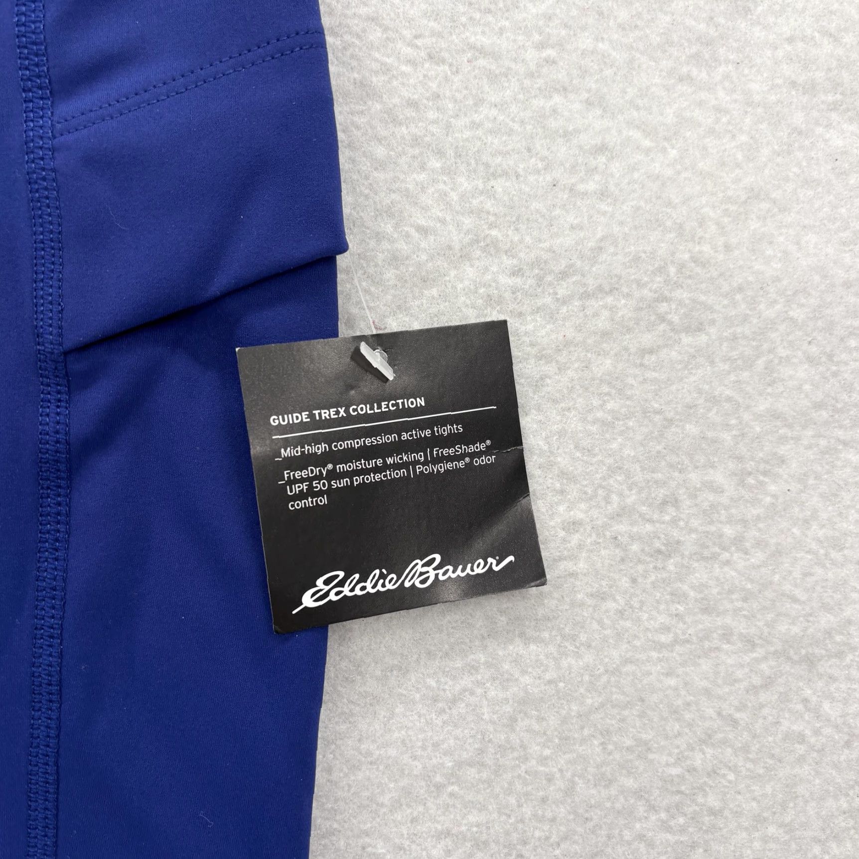 Eddie Bauer VINTAGE Eddie Bauer Guide Trex Shorts Womens M Blue Compression 8 Inch Hiking Gym Size 32" / US 10 / IT 46 - 2 Thumbnail