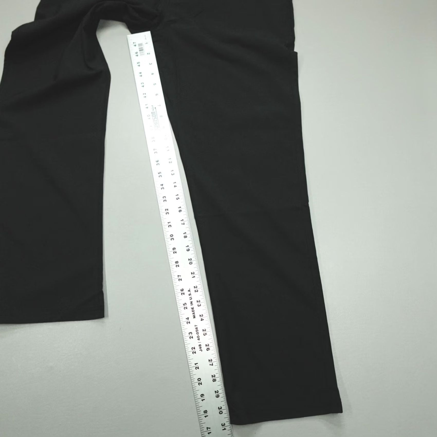 Vintage Tasc Motion Pants Straight Fit Lightweight DWR Black 35x32 Men’s Chino Pockets Slim Front Flat Front 5-Pocket Regular Stretch Summer Spring Fall Size US 35 - 7 Thumbnail