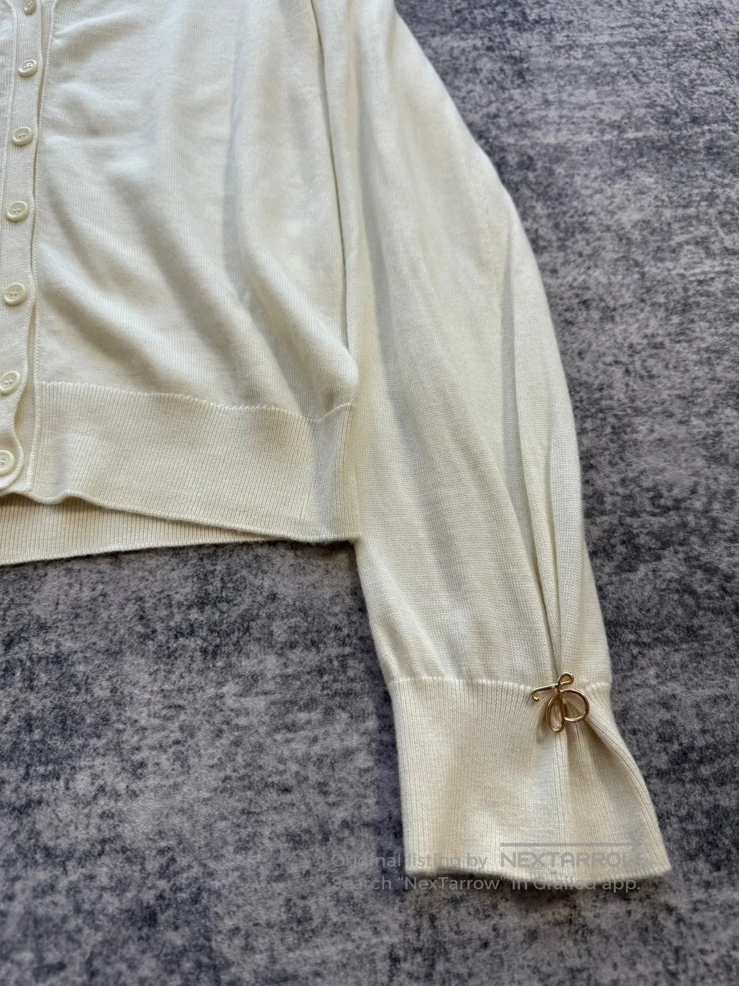 Loewe Loewe Cuff Link Cashmere Cardigan| Size S / US 4 / IT 40 - 7 Thumbnail