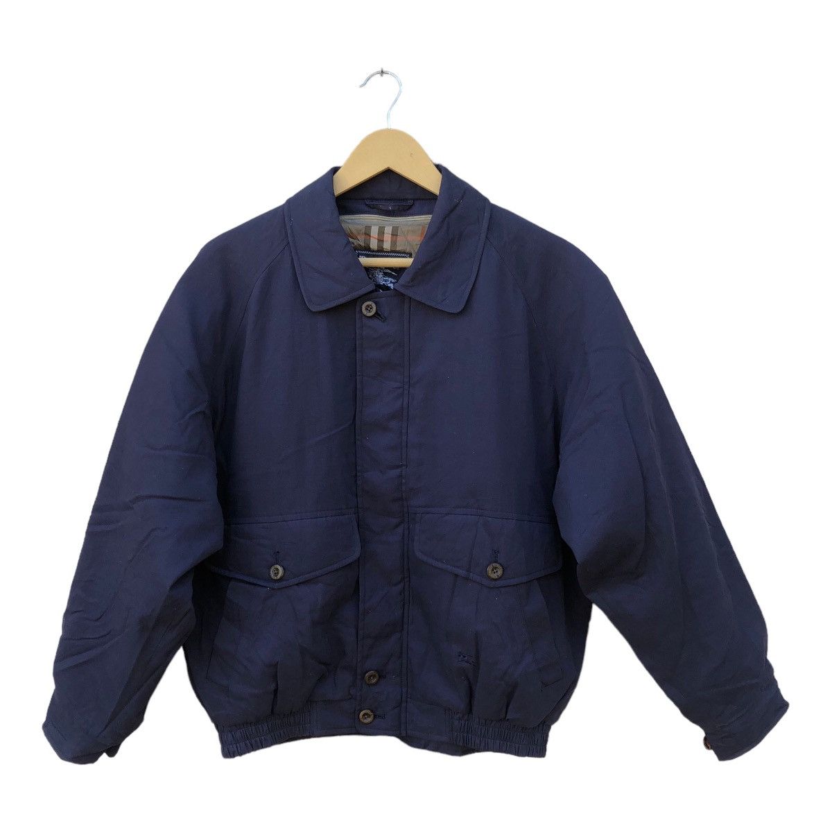 BURBERRY LONDON ジャケット Burberry London Bomber Jacket Blue