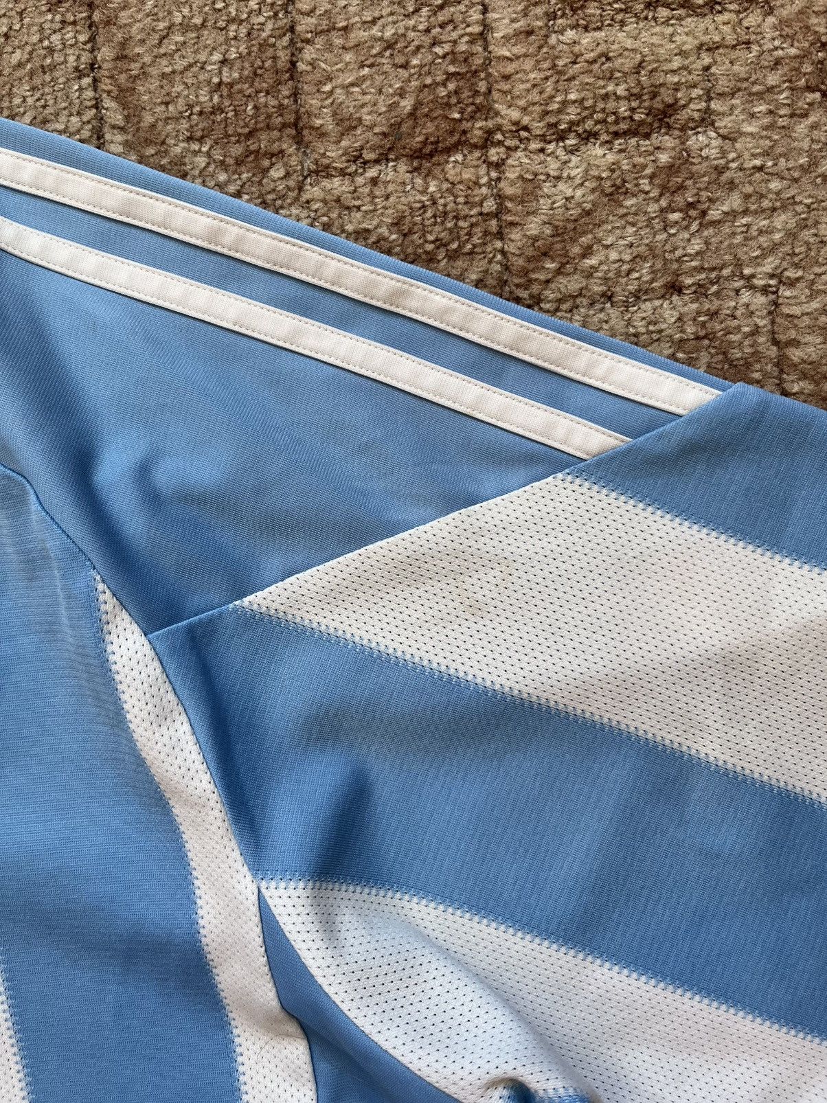 Adidas Vintage Adidas Argentina 2009-2010 Home Soccer Jersey Size US L / EU 52-54 / 3 - 12 Thumbnail
