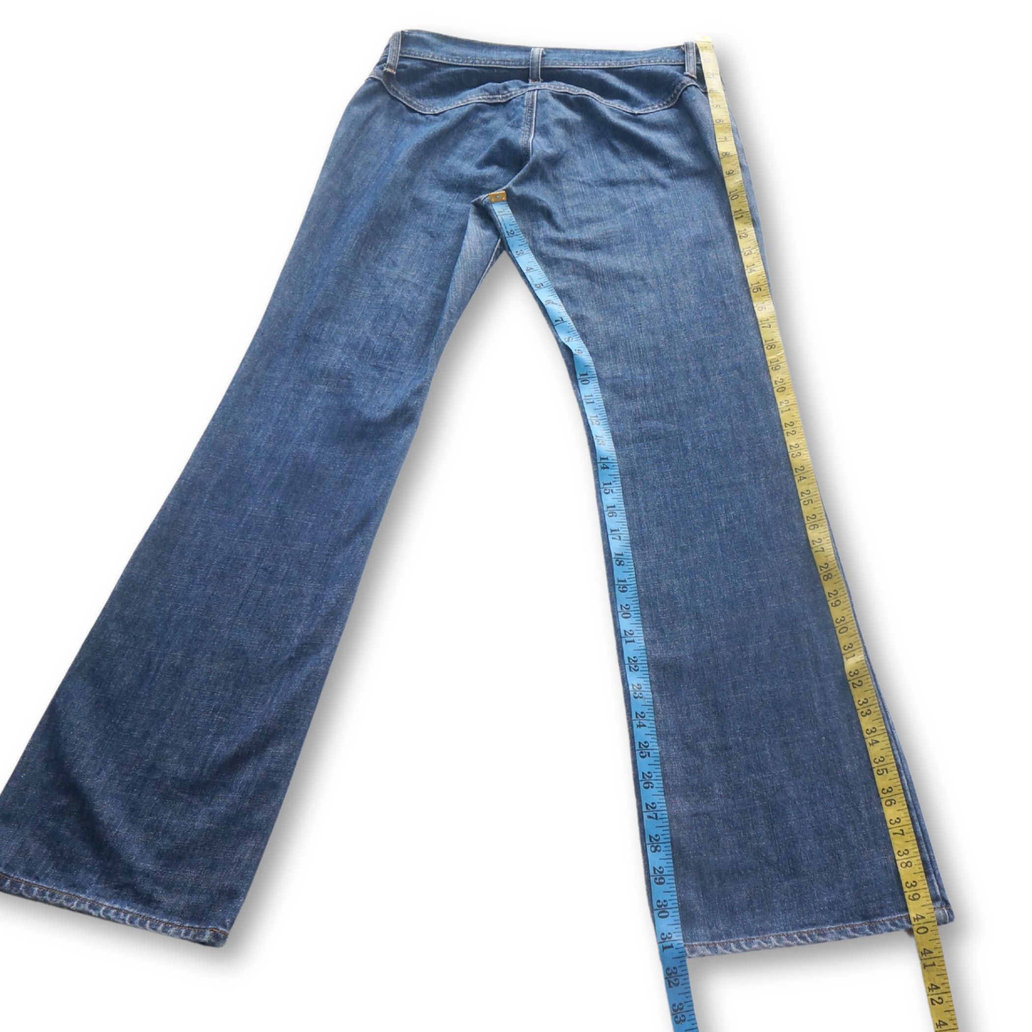 Gap GAP Ultra Low Rise Flared Jeans Size 29" - 11 Thumbnail