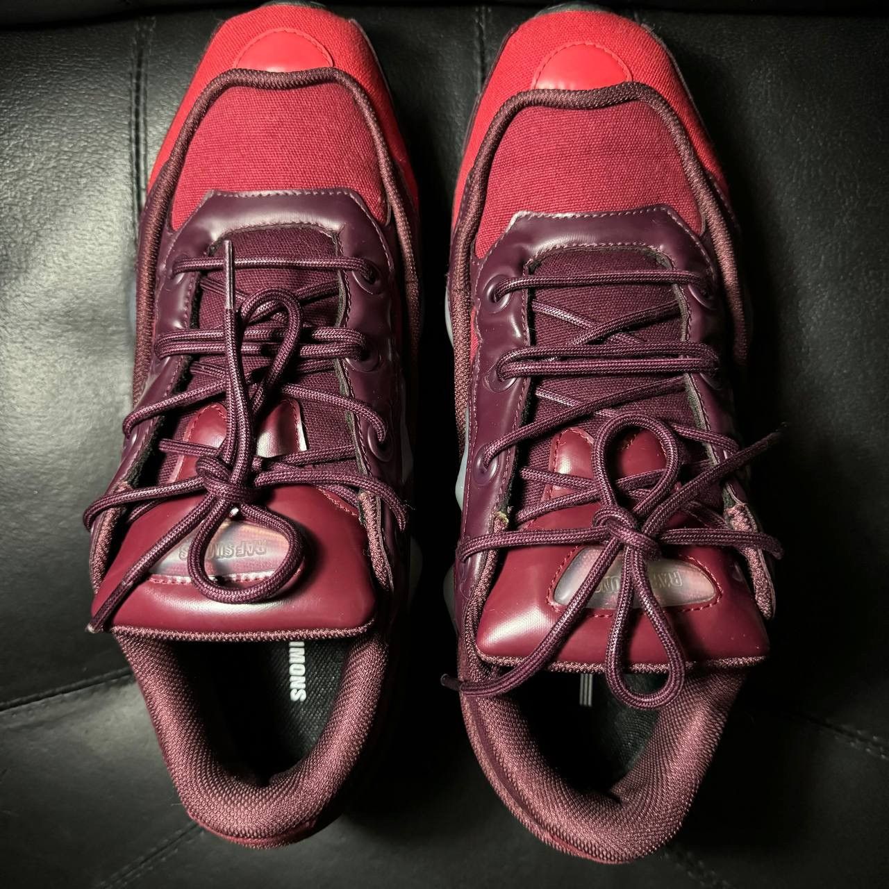 Adidas × Raf Simons Adidas Raf Simons ozweego Burgundy Size US 10.5 / EU 43-44 - 6 Thumbnail
