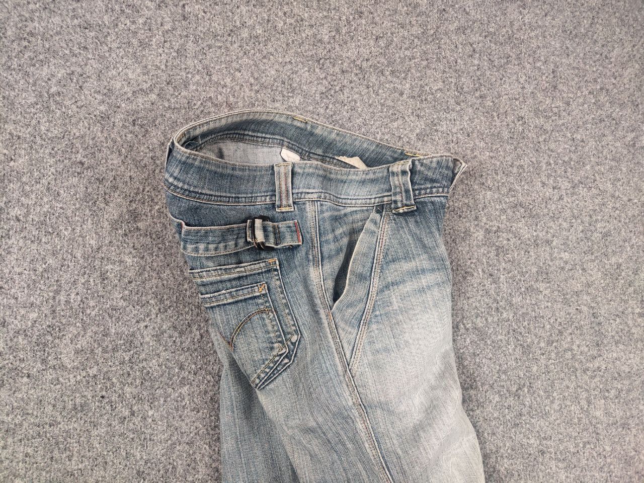 Levi's Rare Vintage levis lady Low Rise Bootcut buckle Jeans Japan Size 29" - 12 Thumbnail