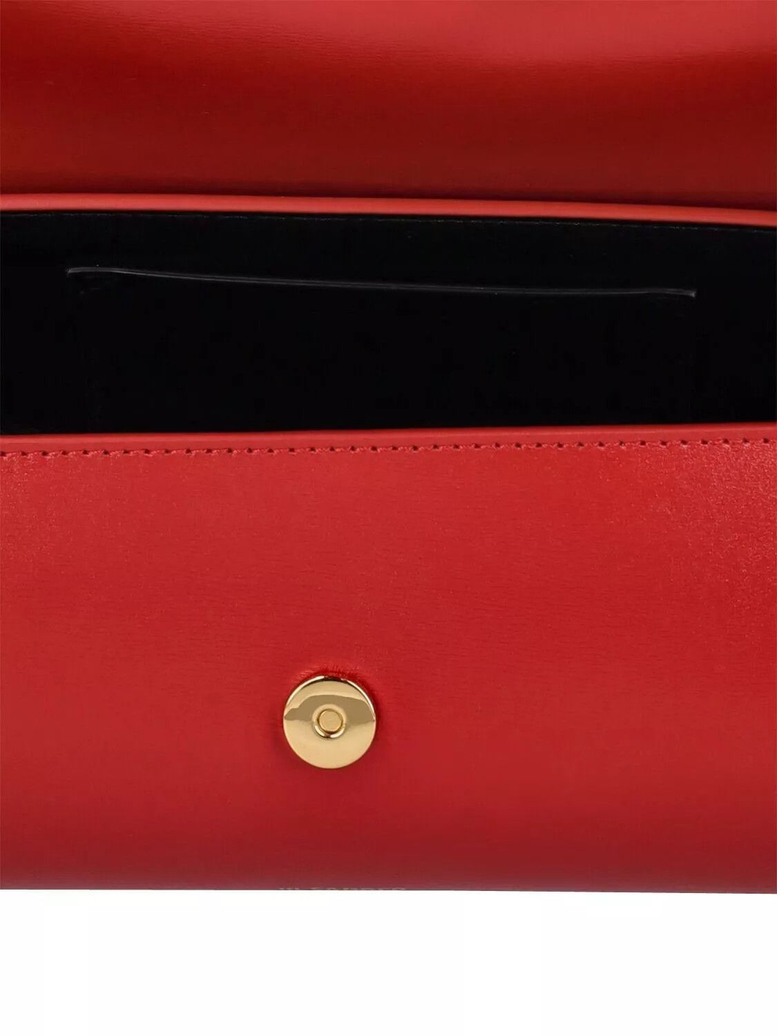 Jil Sander JIL SANDER Cannolo Small Cranberry Red Leather Size ONE SIZE - 4 Thumbnail